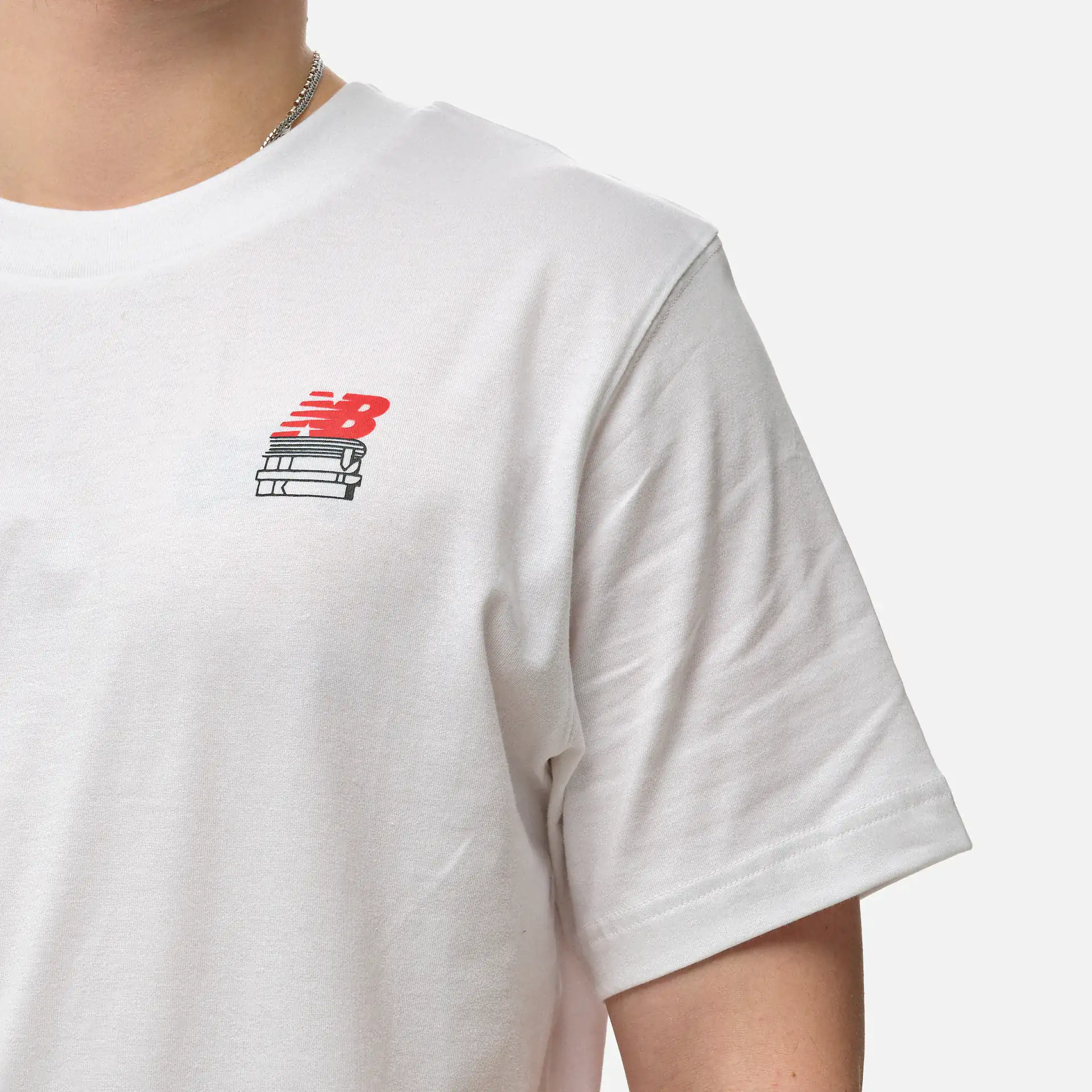 New Balance Bookshelf T-Shirt White