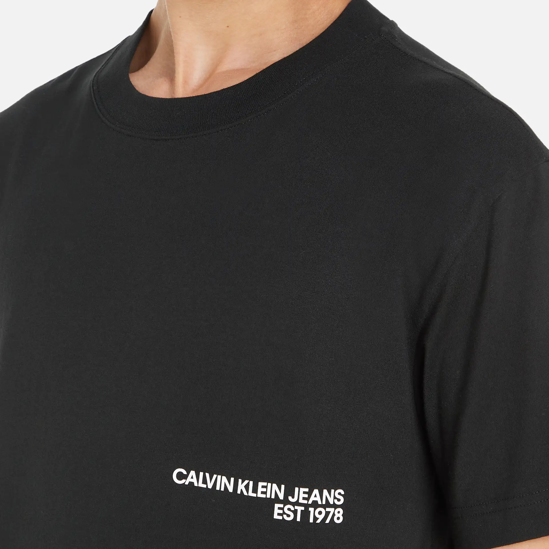 Calvin Klein Jeans Black Spray T-Shirt CK