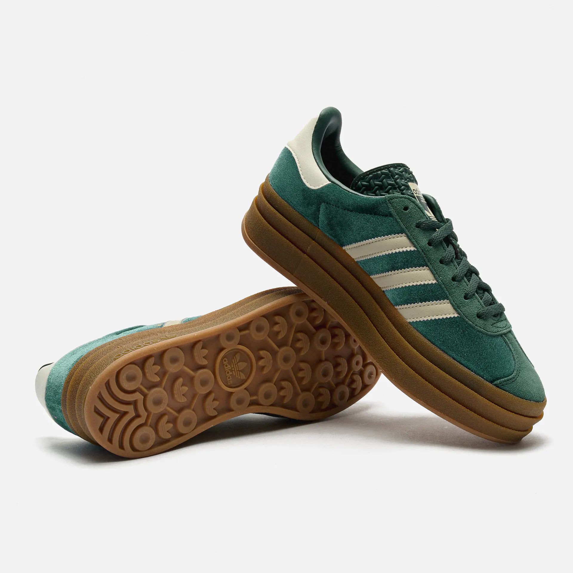 adidas Originals Gazelle Bold Sneaker Mineral Green/Putty Grey