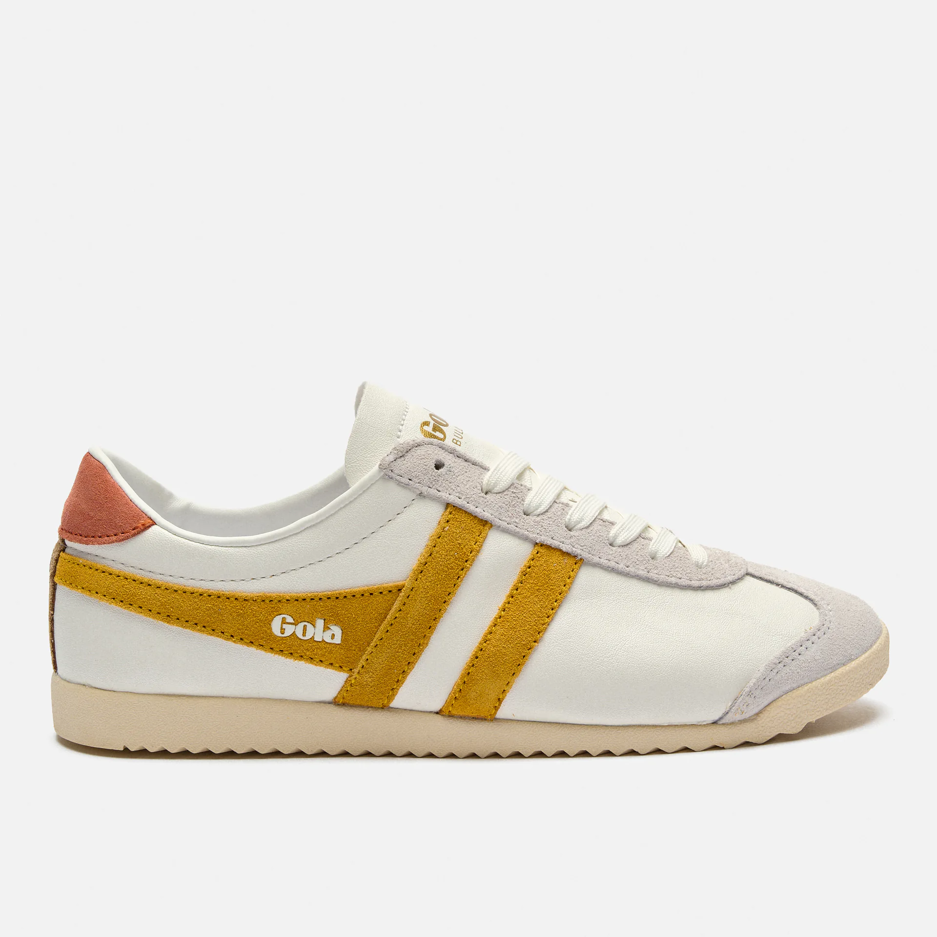 Gola Bullet Pure Sneaker White/Sun/Orange Spice