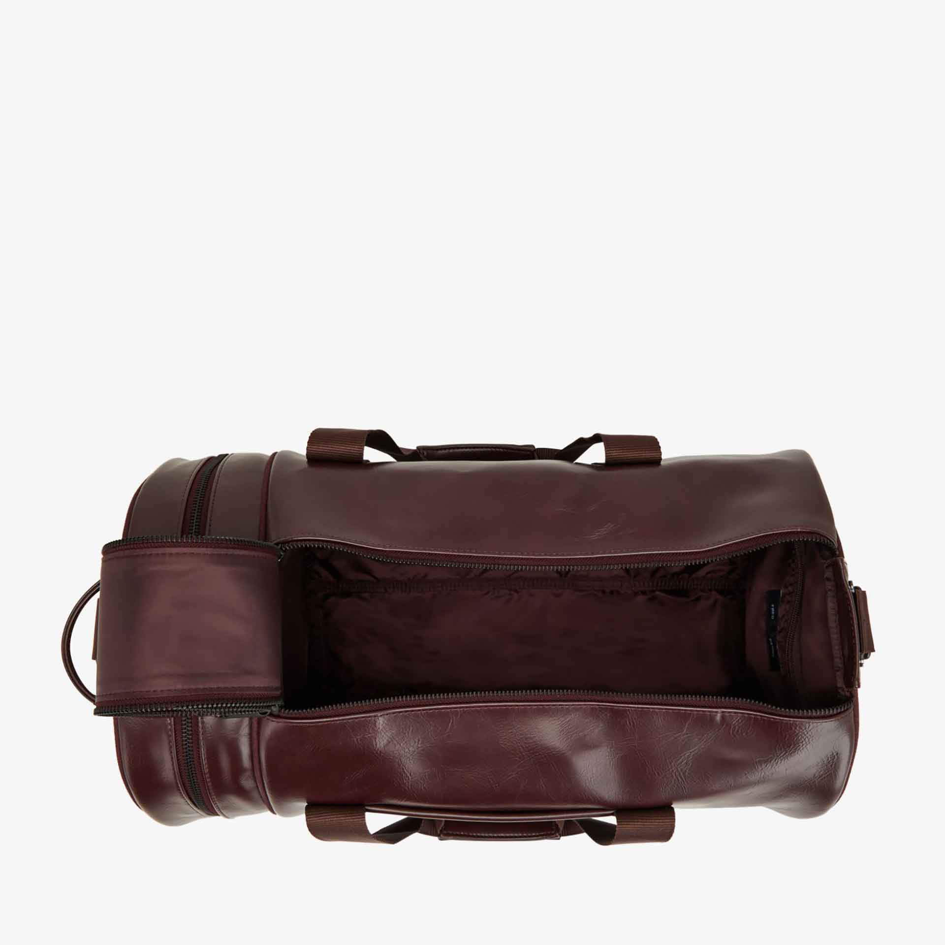 Fred Perry Tonal PU Barrel Bag Port