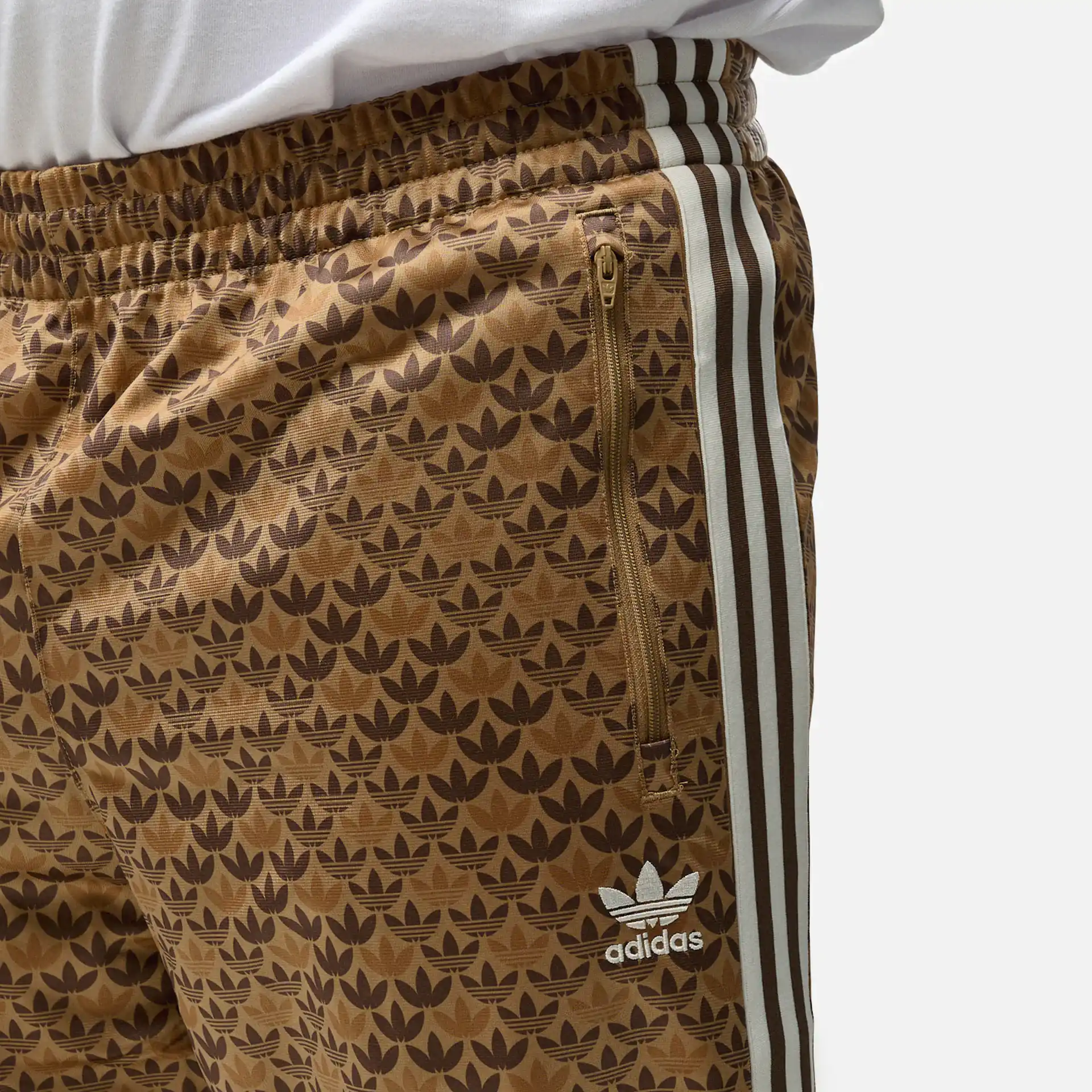 adidas Football Classic Mono Track Pant Earth Strata