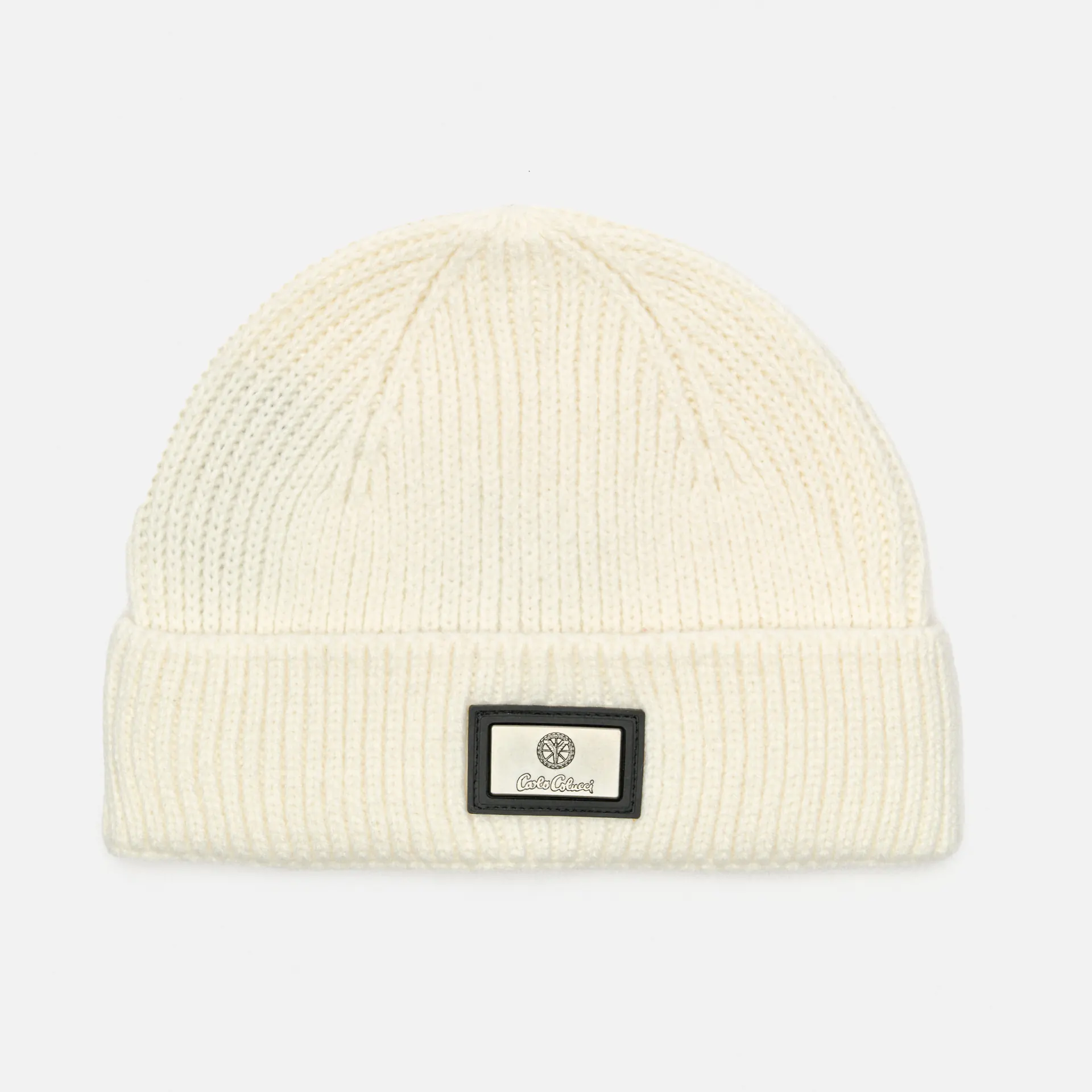 Carlo Colucci Knitted Hat Off-White