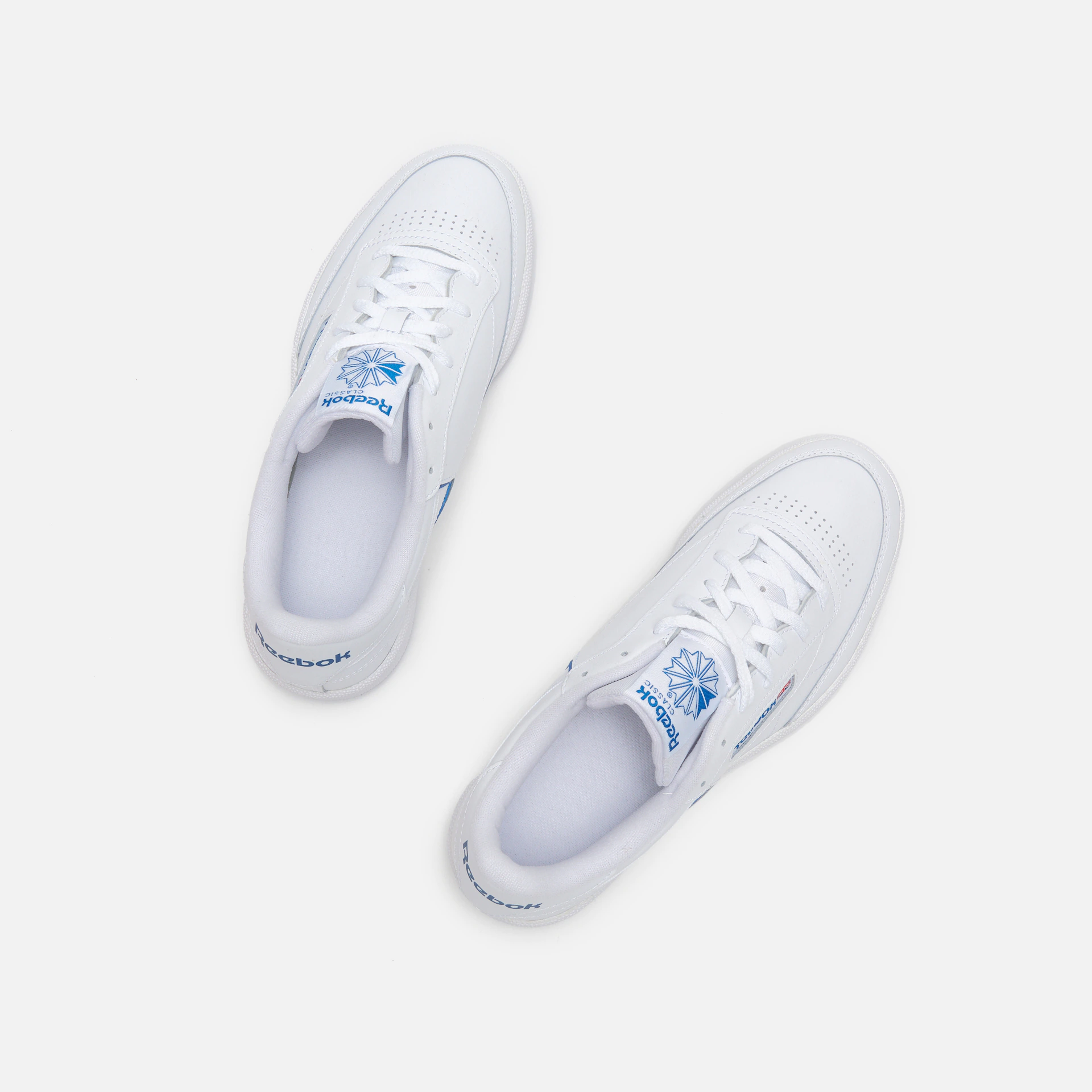 Reebok Club C 85 Sneaker White/White/Blue