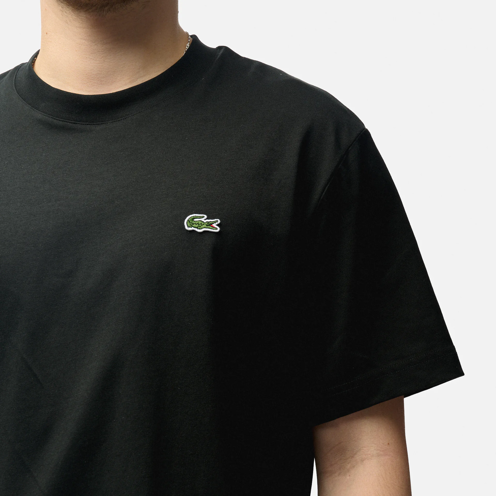  Lacoste Jersey T-Shirt Black