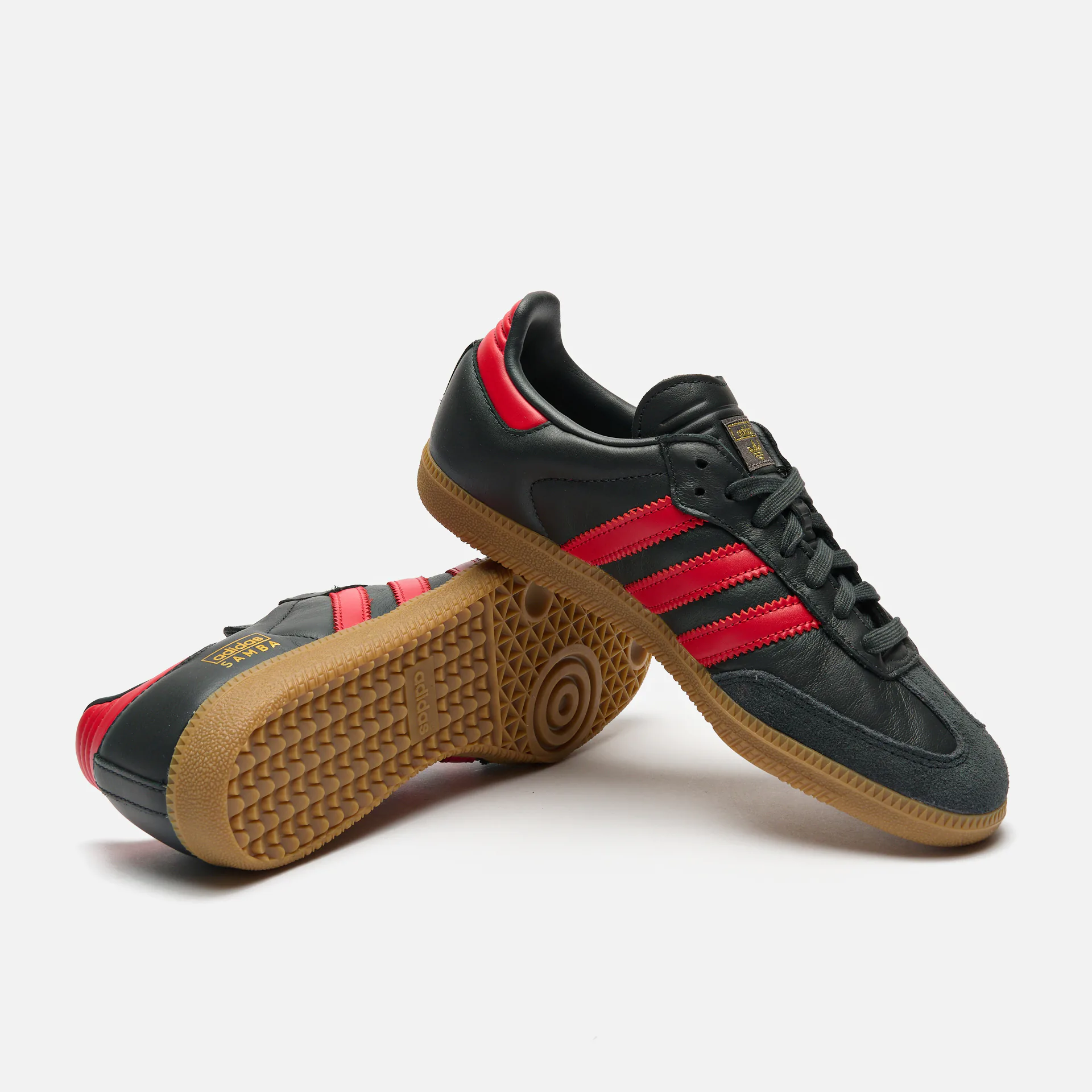 adidas Samba Sneaker OG Carbon/Better Scarlet/Gum