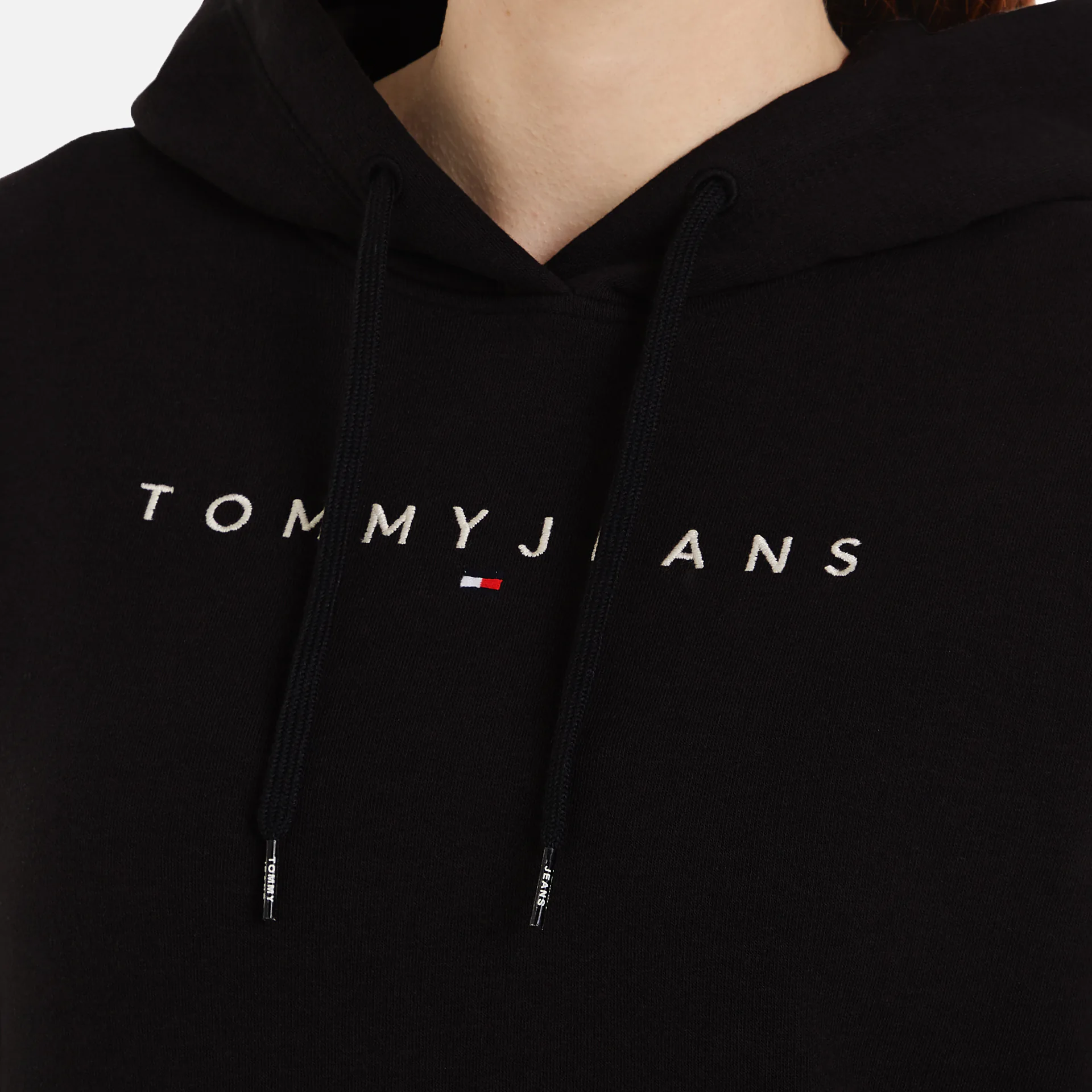 Black tommy jeans hoodie on sale