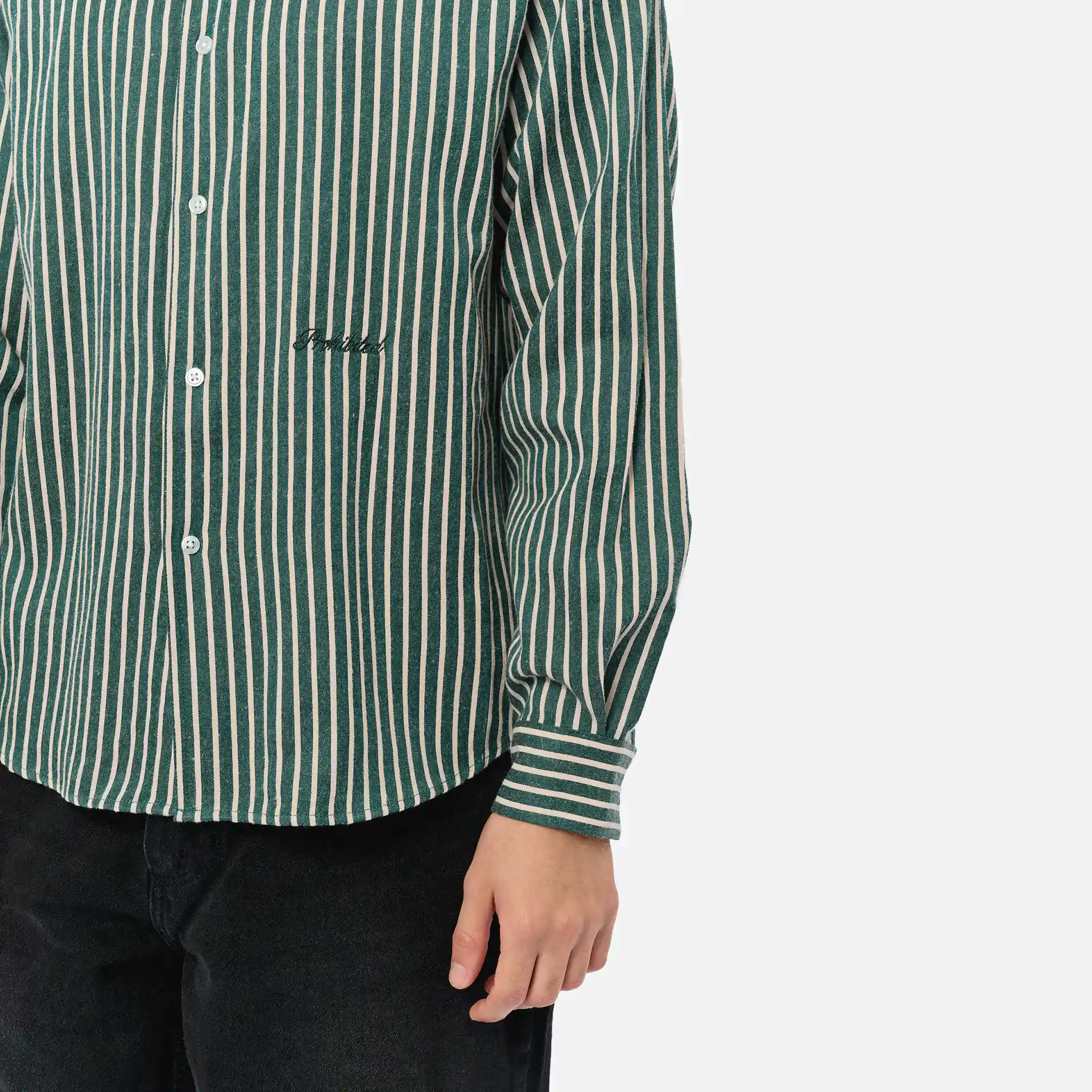 Prohibited Oxford Dress Shirt Green