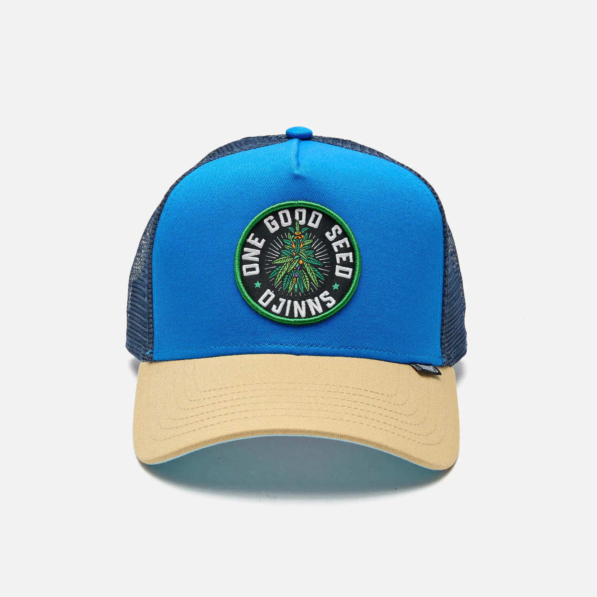 DJINNS Trucker Cap HFT Food Seed Royal/Khaki