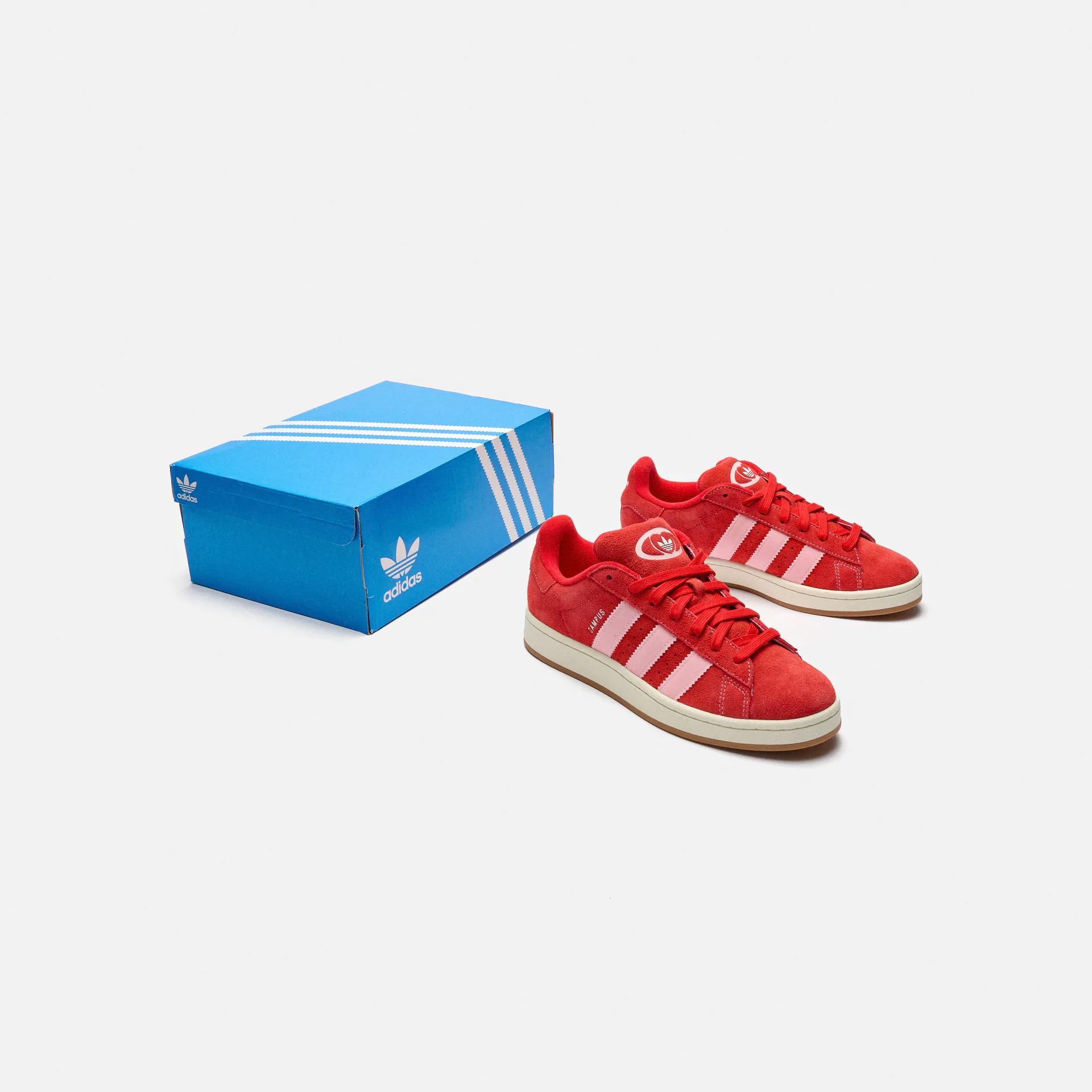 adidas Originals Campus 00s Sneaker Better Scarlet/Clear Pink/Cloud White