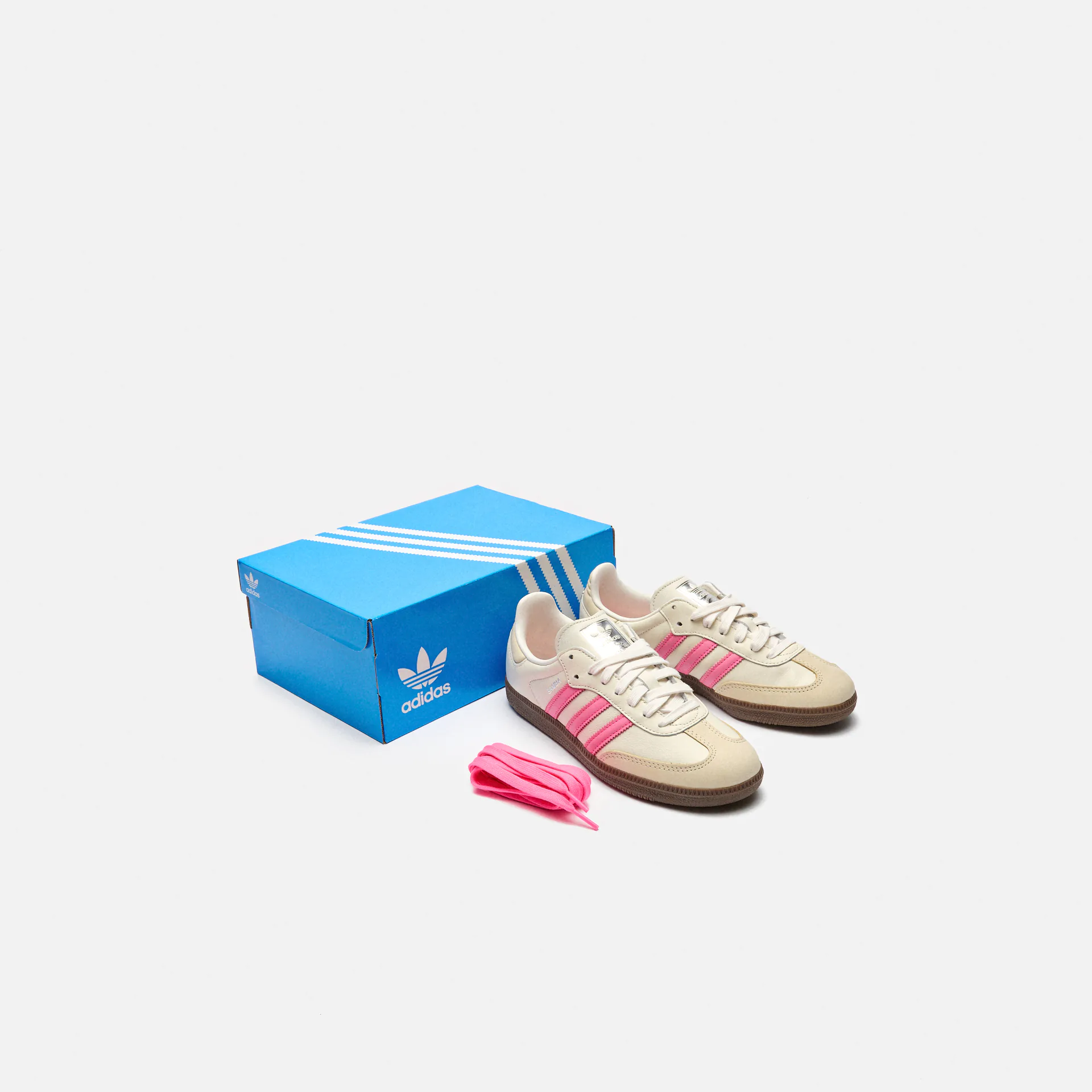 adidas Originals Samba OG Sneaker Cloud White/Lucid Pink/Wonder White