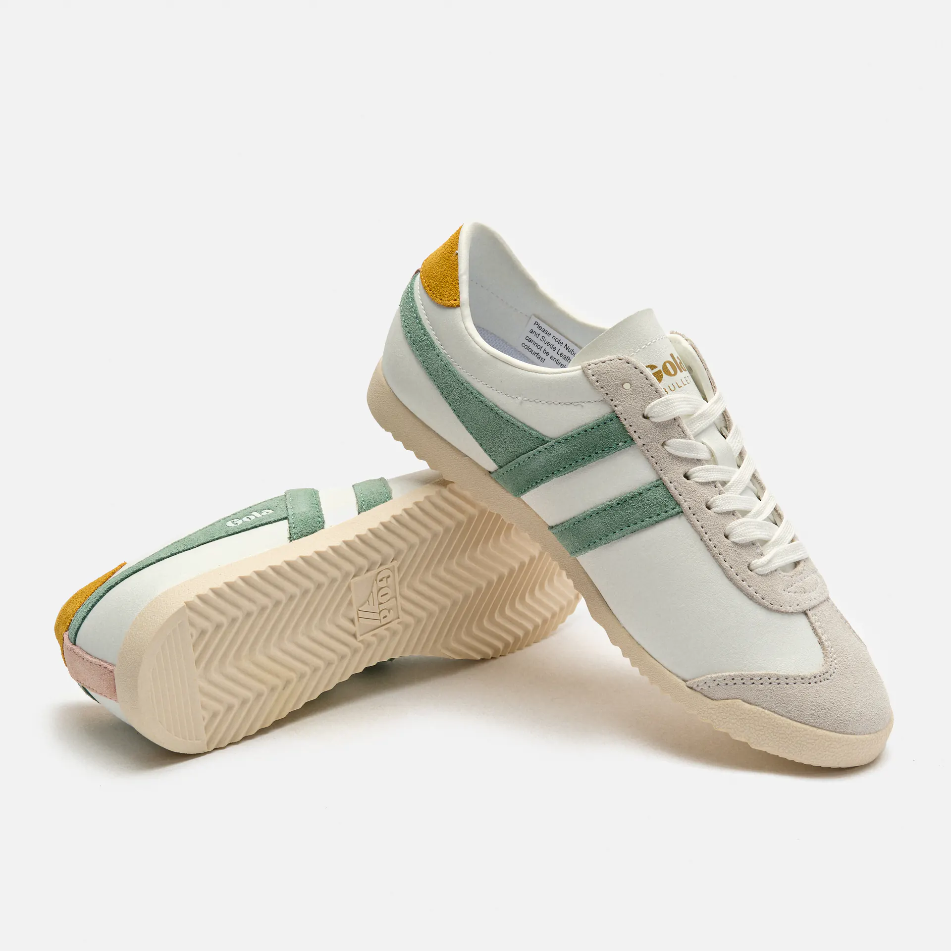 Gola Bullet Pure Sneaker White/Green Mist/Sun