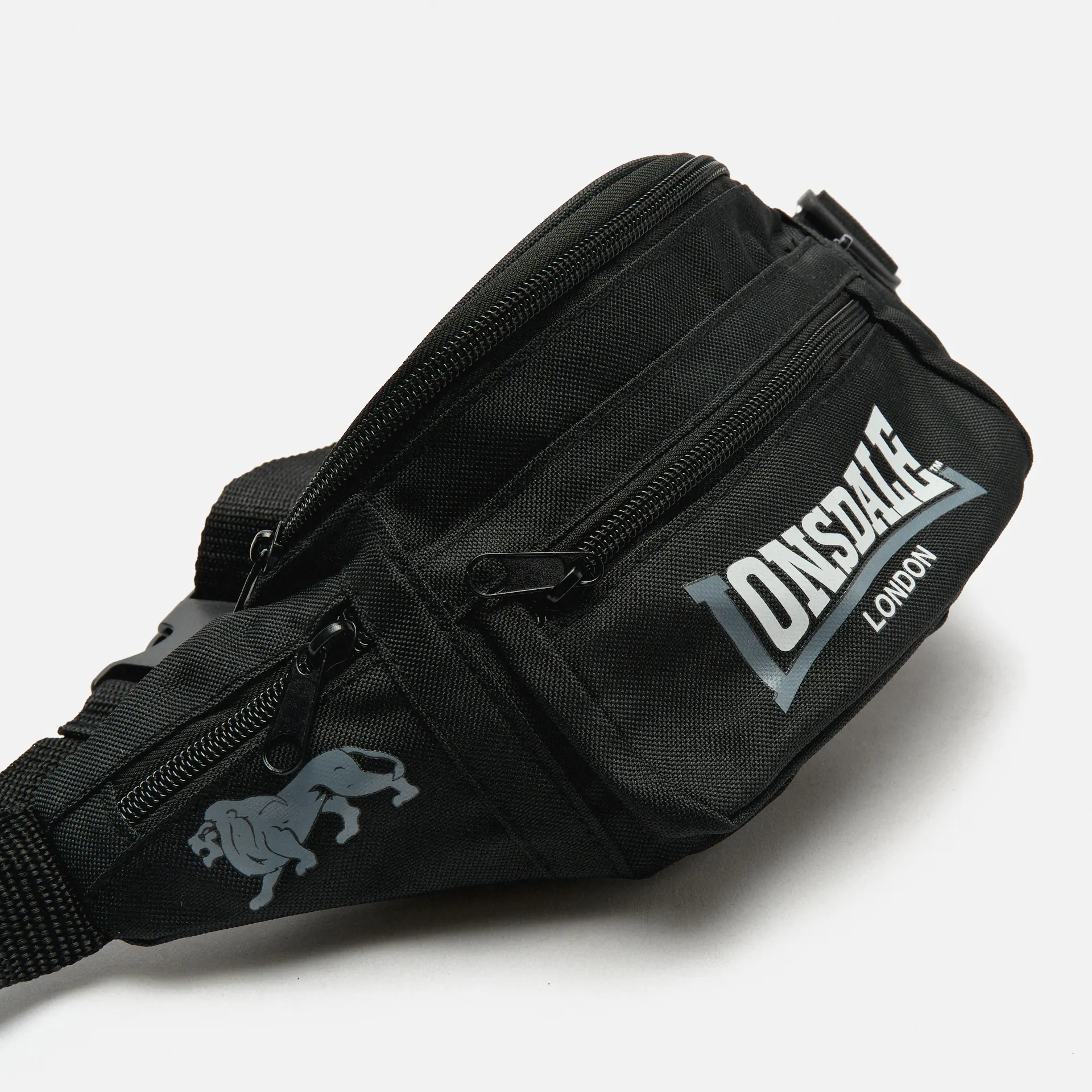 Lonsdale HIP Waistbag Black/Grey