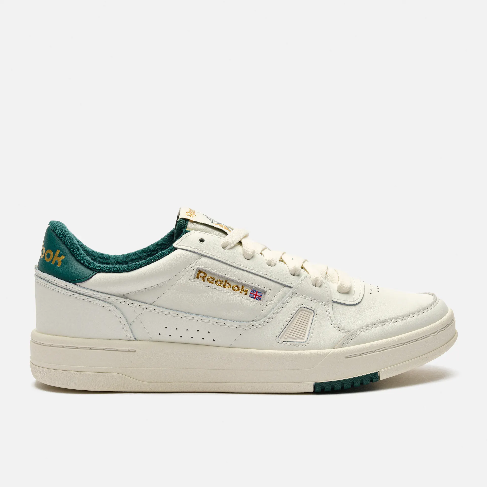 Reebok LT Court Sneaker Chalk/Vintage Chalk/Collegiate Green