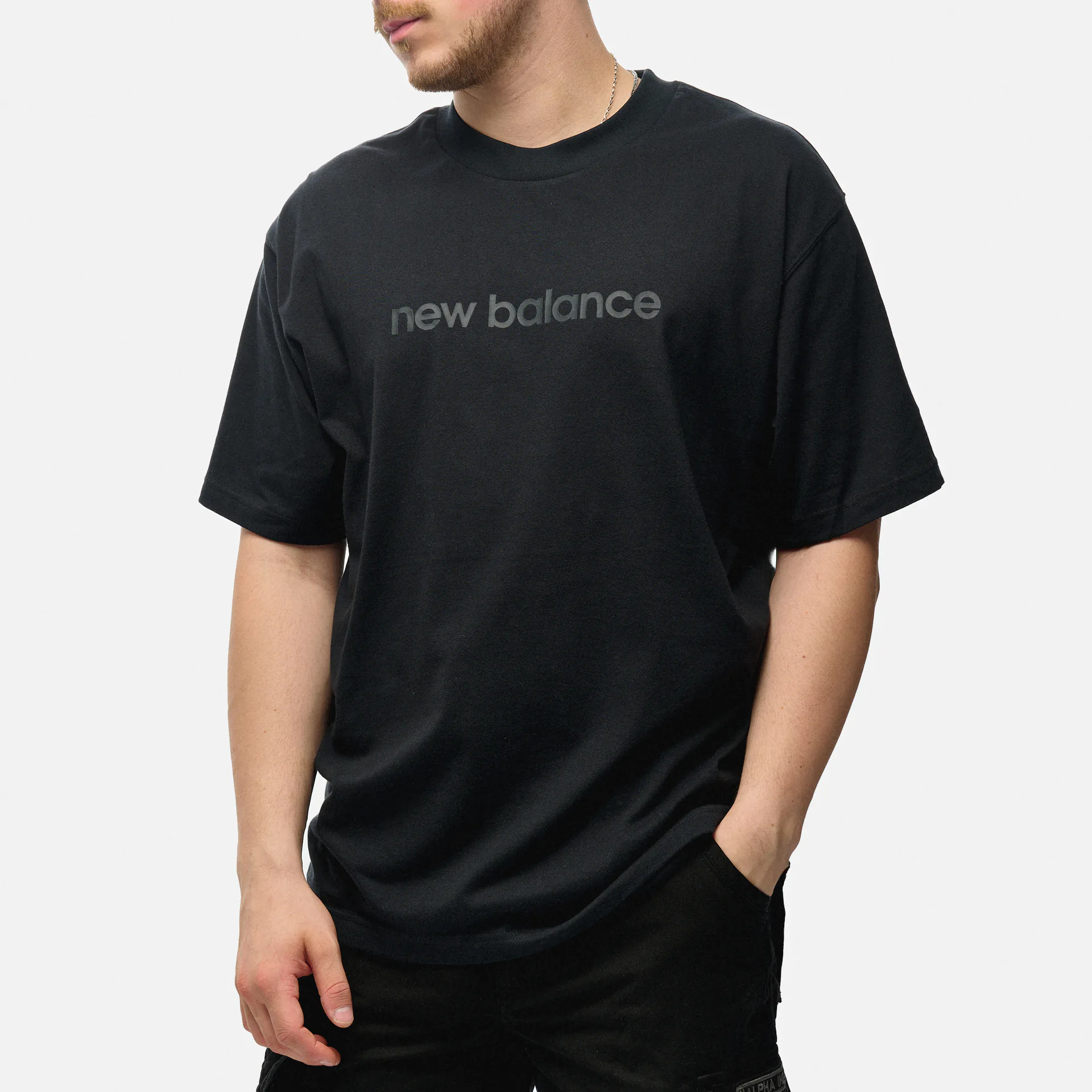 New Balance Hyper Density Graphic T-Shirt Black