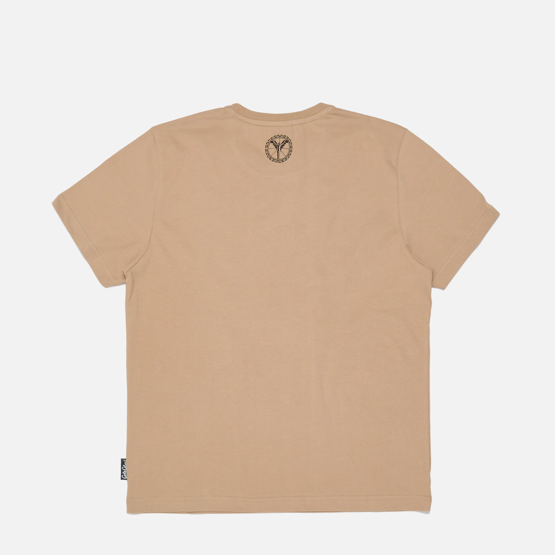 Carlo Colucci New Basic T-Shirt Sand