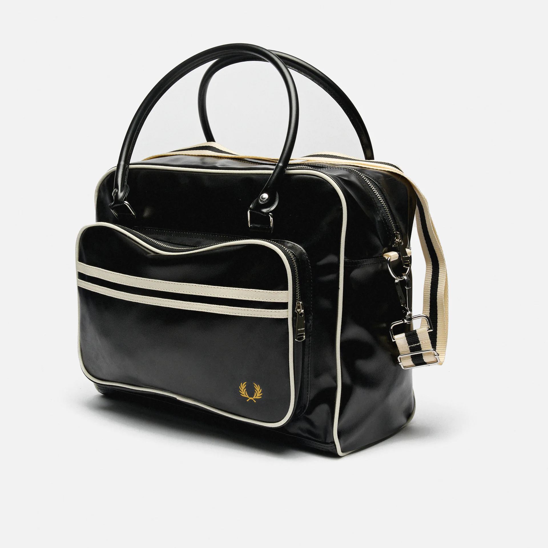 Fred Perry Classic Holdall Black/Ecru