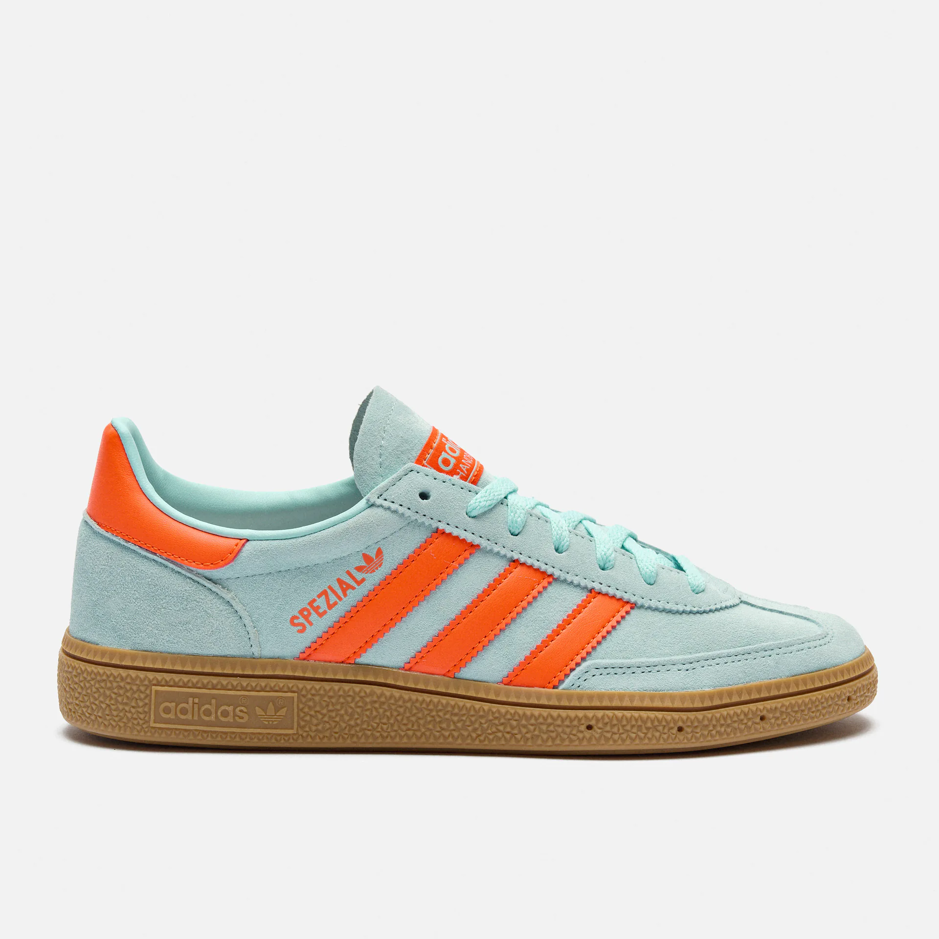 Aqua and orange sneakers on sale