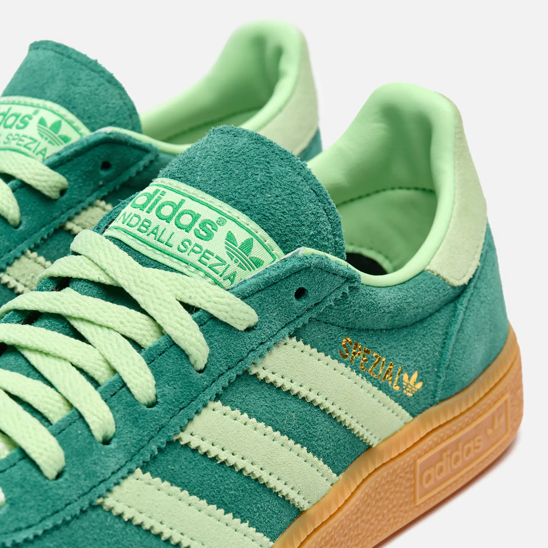 adidas Sneaker Handball Spezial Collegiate Green Semi Green Spark Gum