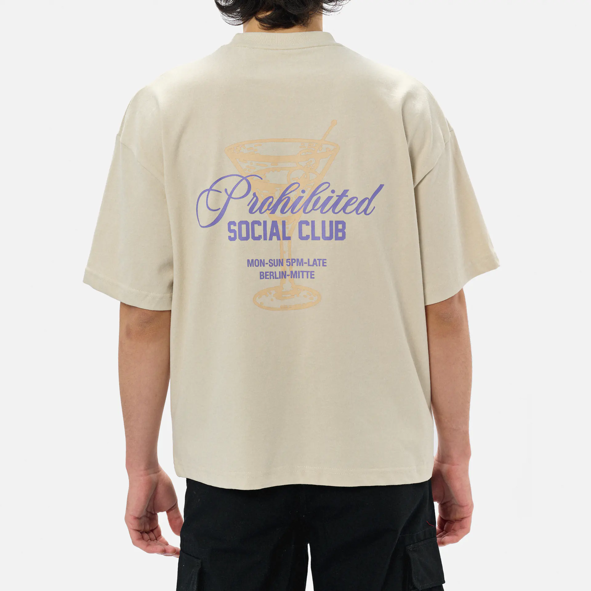 Prohibited SC Martini T-Shirt Vanilla