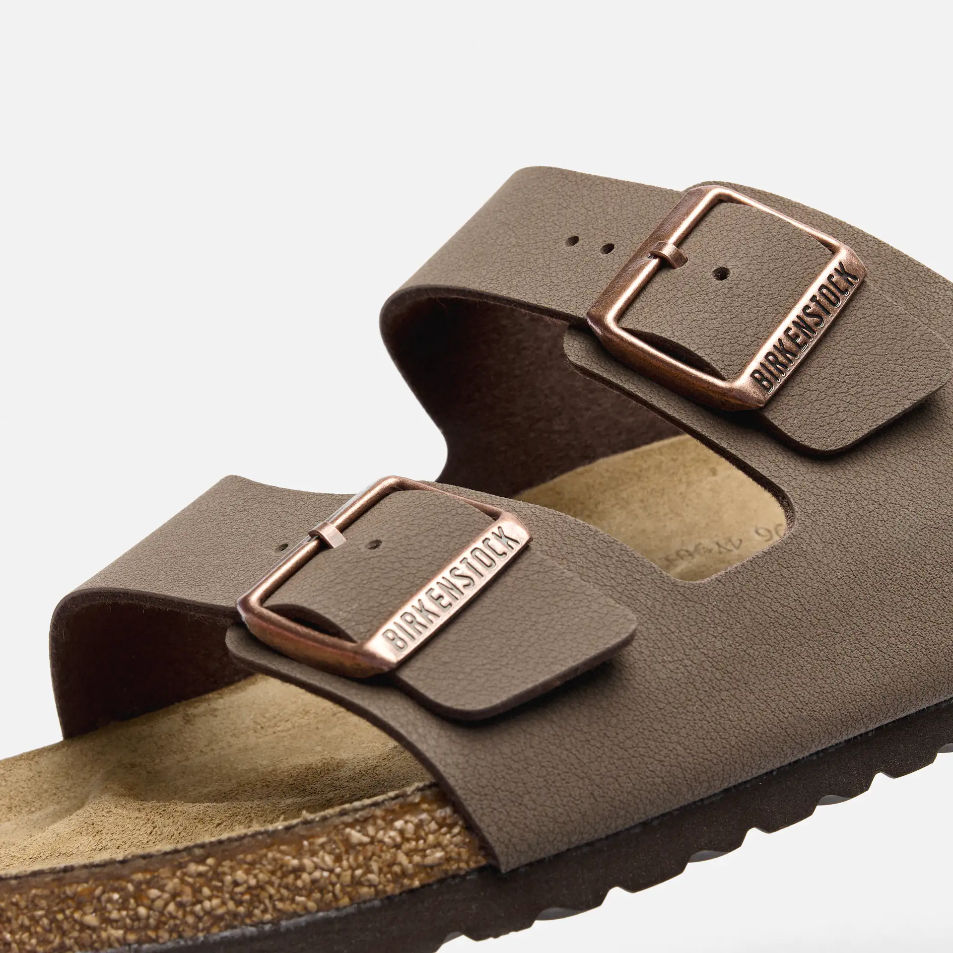 Birkenstock Arizona Birko Flor Nubuck Sandals Mocha