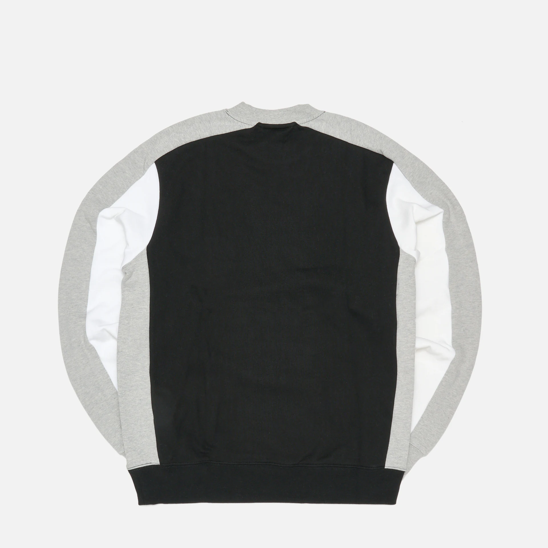 Lacoste Flannel Colorblock Pullover Black/Silver Chine/White