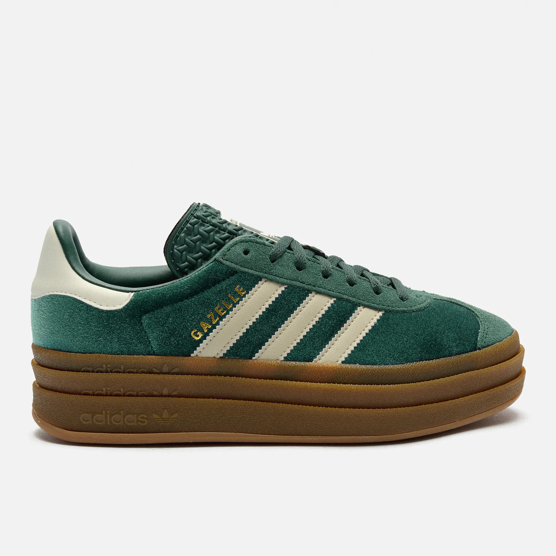 adidas Originals Gazelle Bold Sneaker Mineral Green/Putty Grey