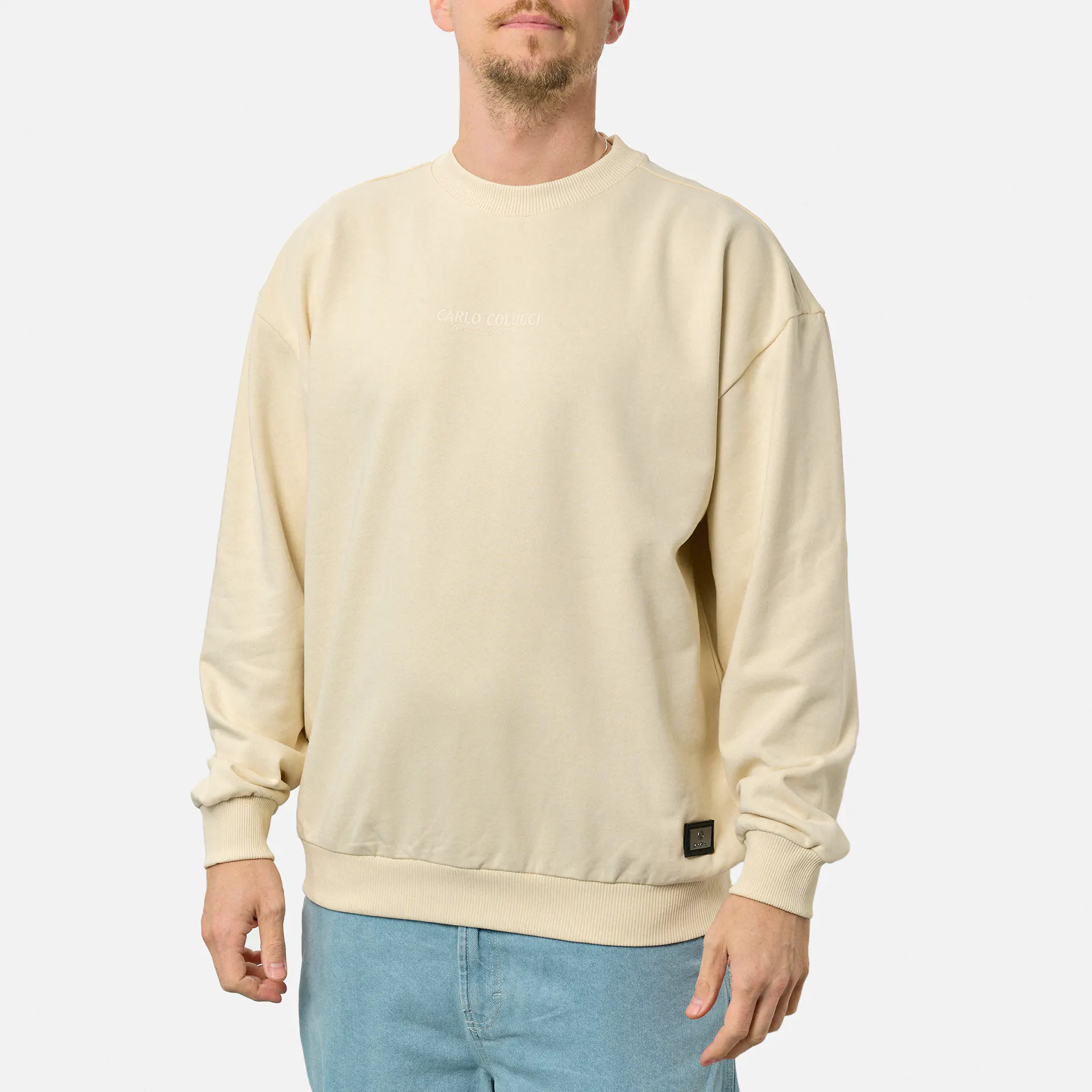 Carlo Colucci La Famiglia Sweatshirt Beige