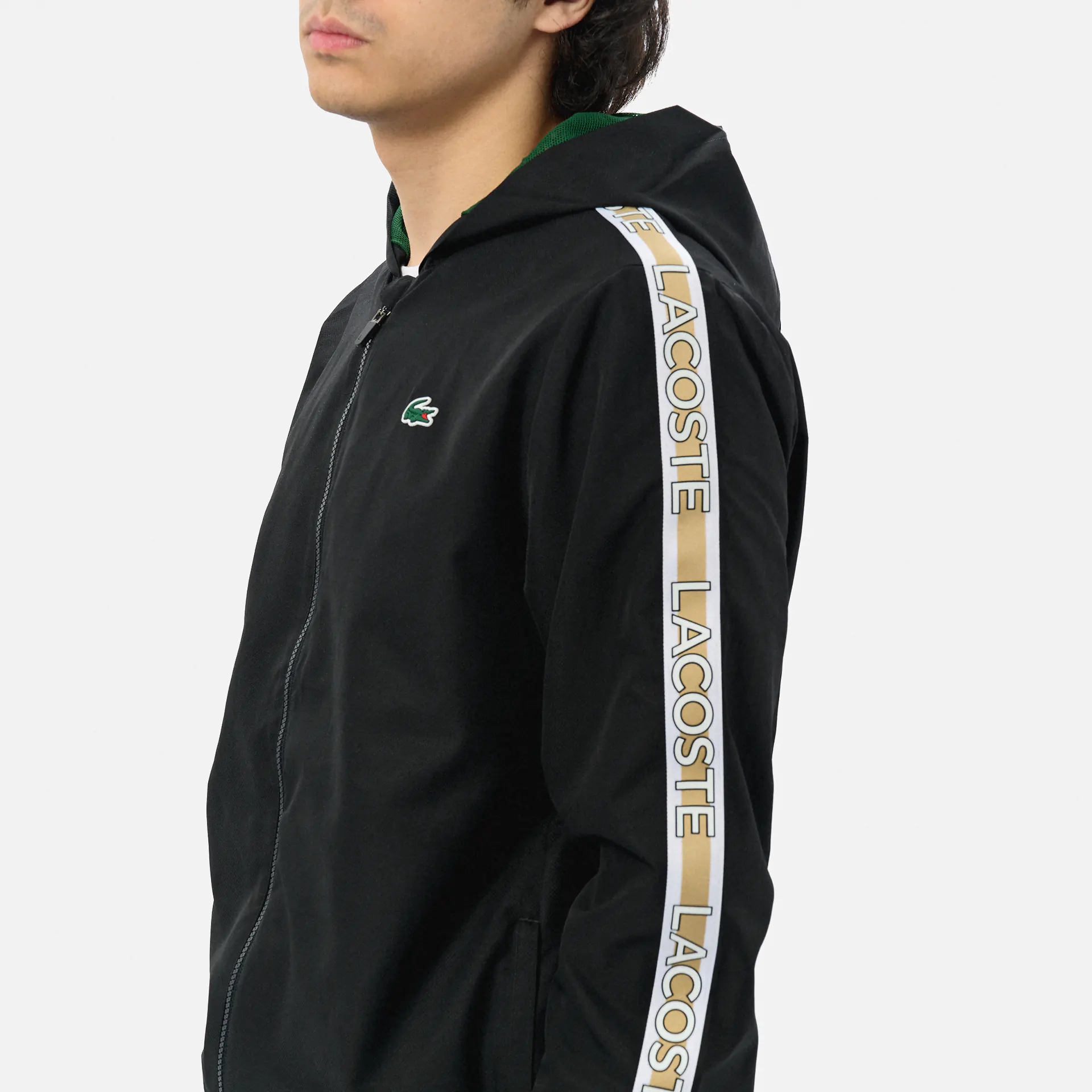 Lacoste Tape Tracksuit Black/Green