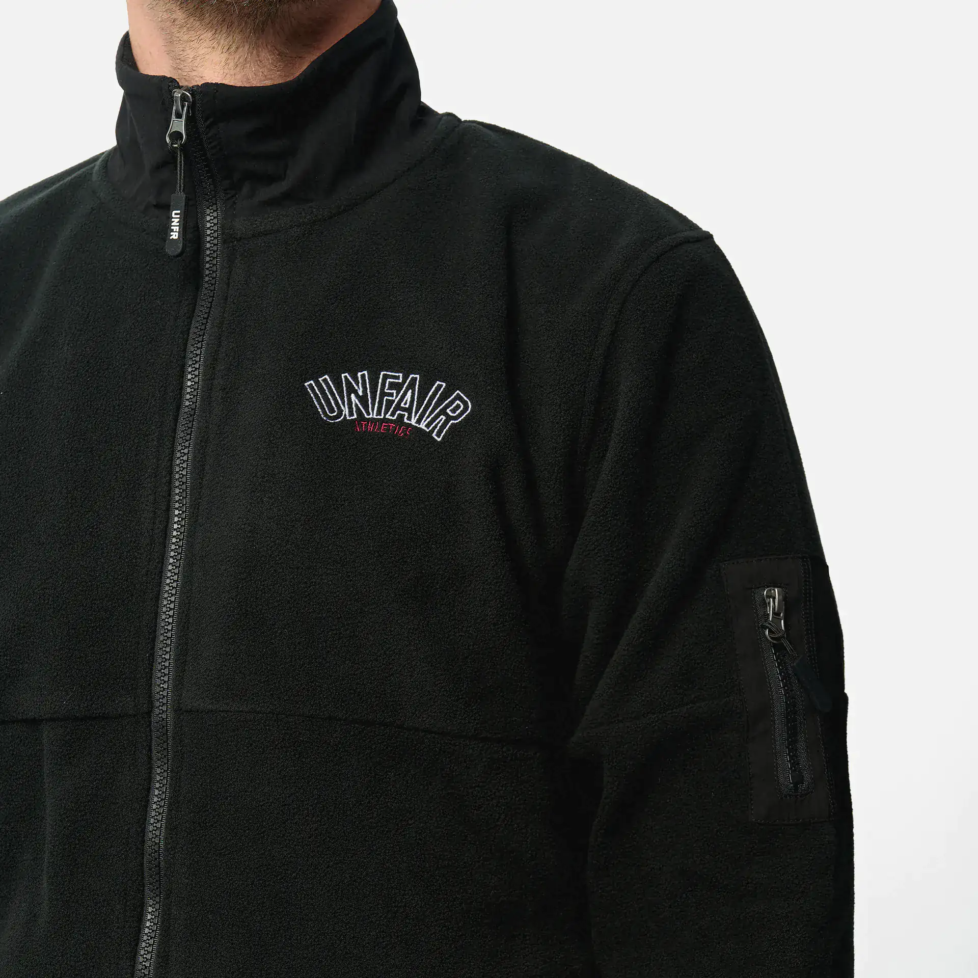 Unfair Athletics Next Gen Fleece Zip Black