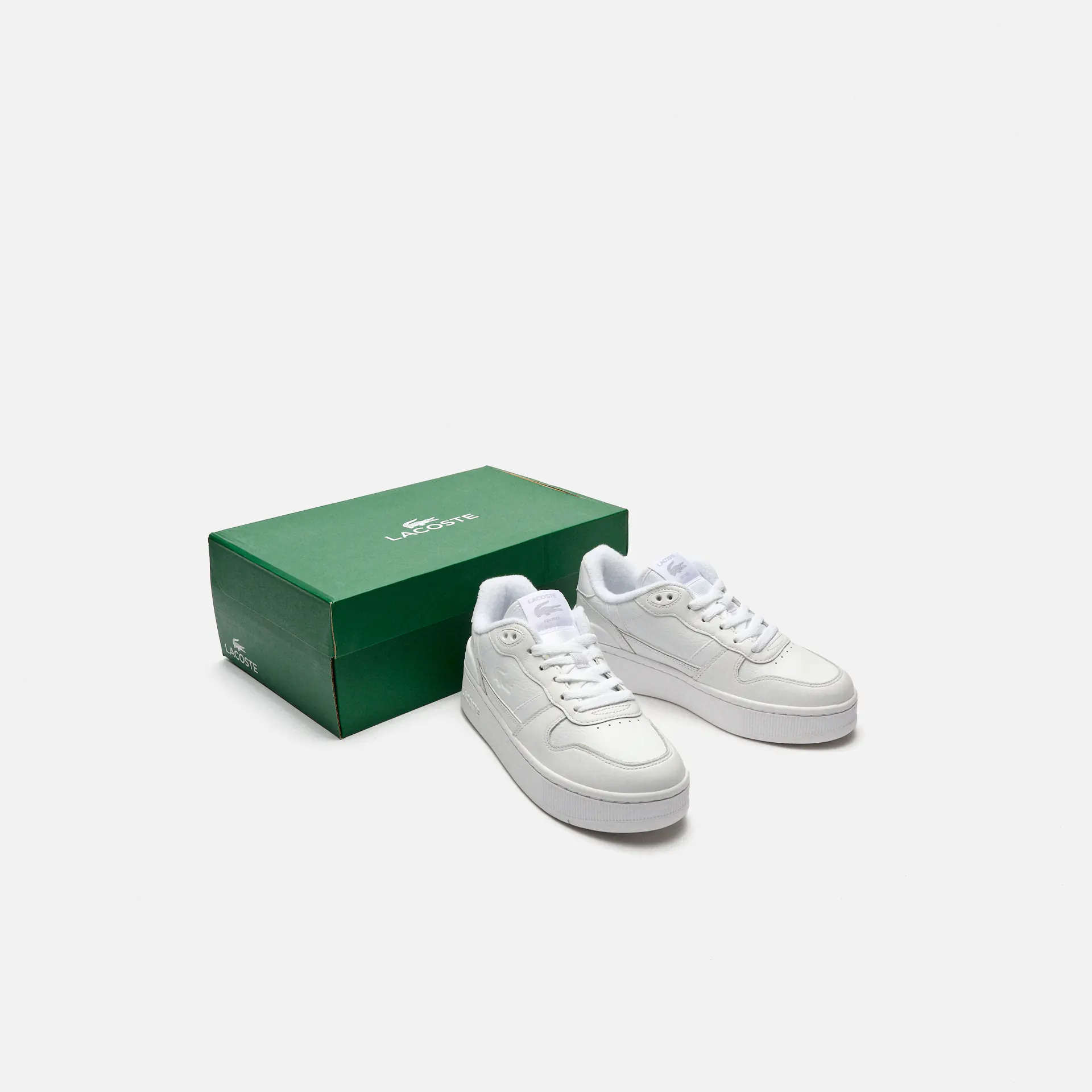 Lacoste T-CLIP Plat 224 1 SFA Sneaker White/White