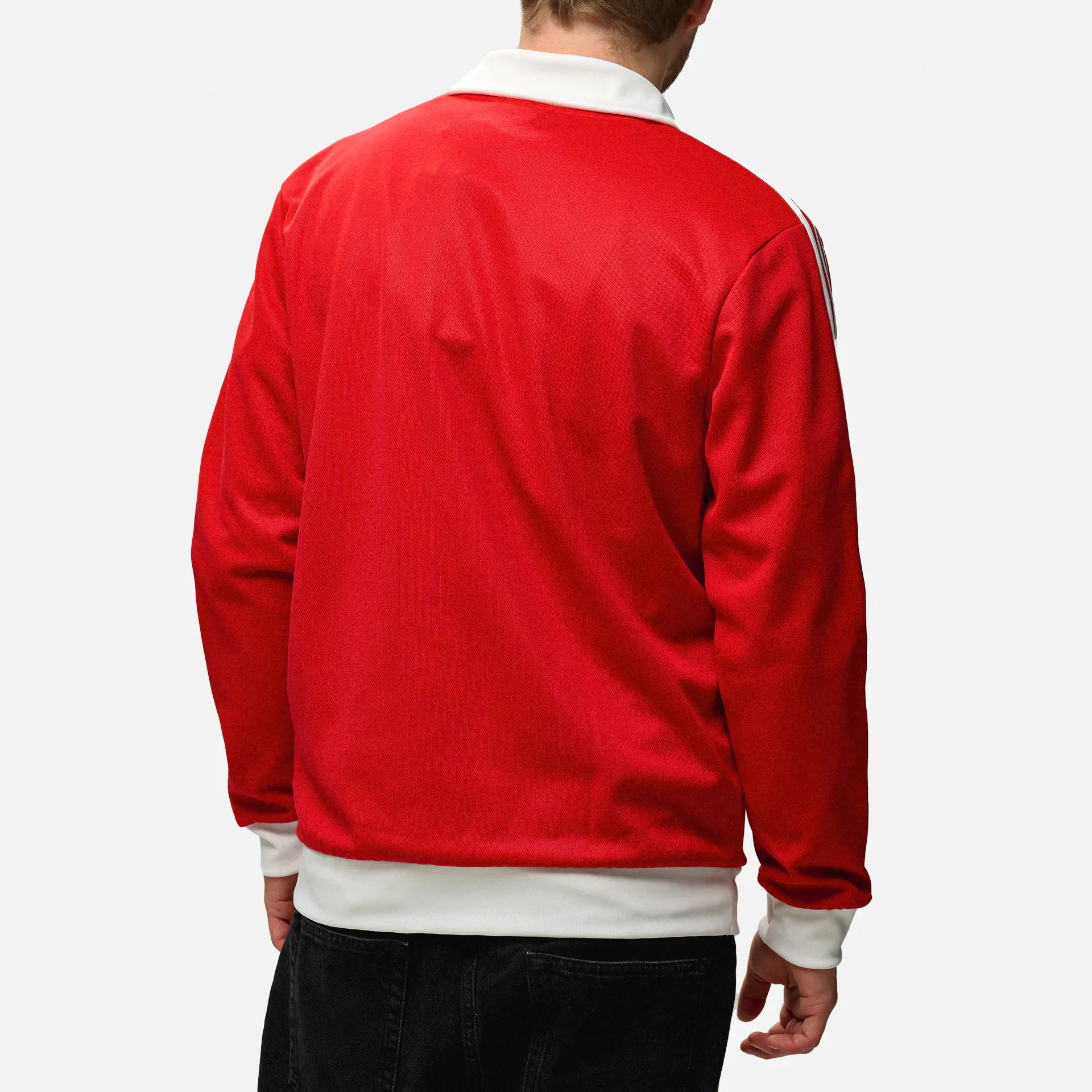 adidas Originals Beckenbauer Track Jacket Better Scarlet/White