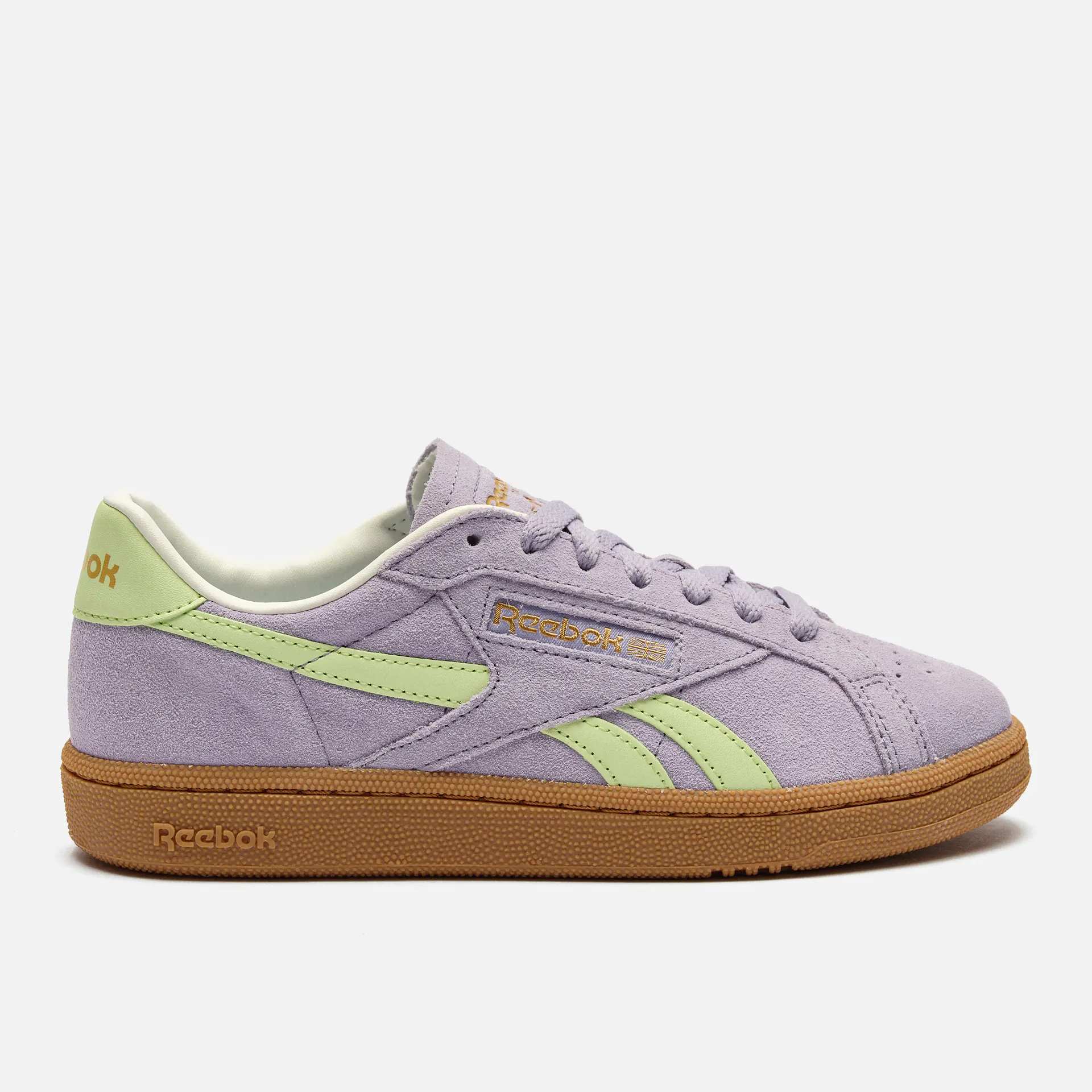 Reebok Club C Grounds UK Sneaker Dusk Purple/Astro Lime/Gum