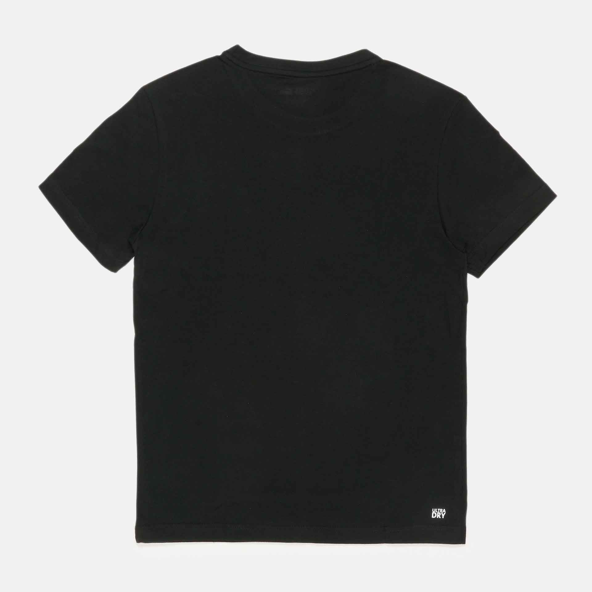 Lacoste Contrast Logo T-Shirt Black