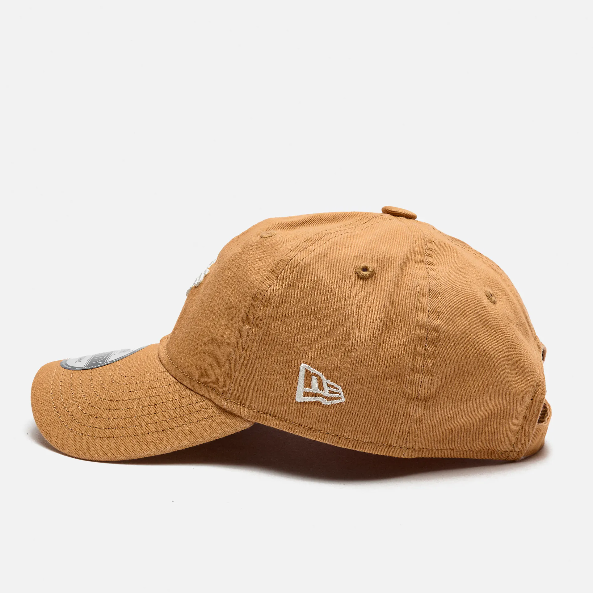 New Era Mini Washed 9Twenty Oaklands Athletics Cap Dark Sand