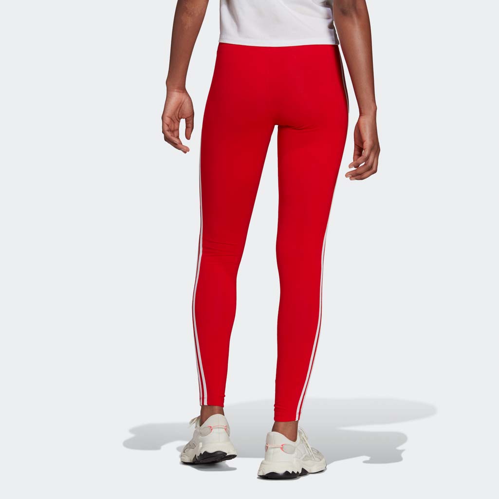 Adidas Adicolor Classics 3-Stripes Leggings Red