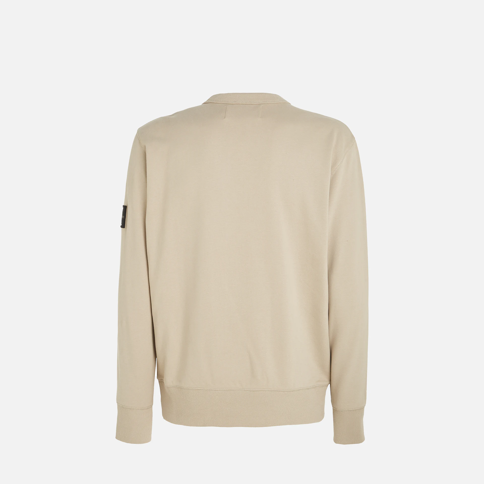 Calvin Klein Jeans Badge Crew Neck Plaza Taupe