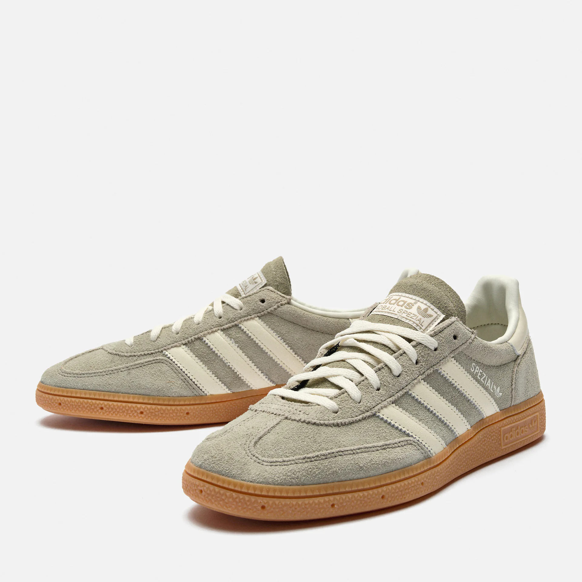 adidas Originals Handball Spezial Sneaker Silver Pebble/Off White/Gum