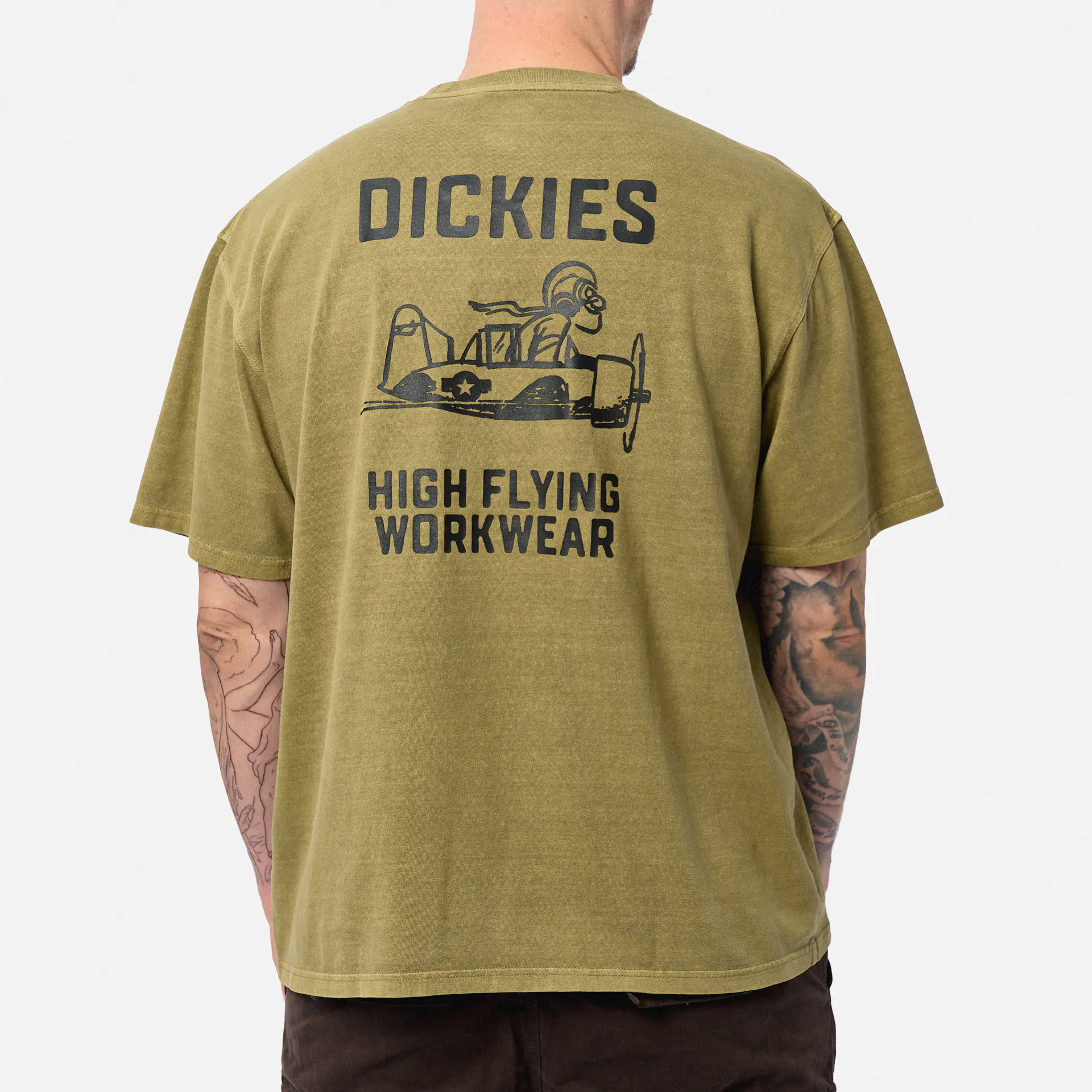 Dickies High Flying Workwear T-Shirt Imperial Green