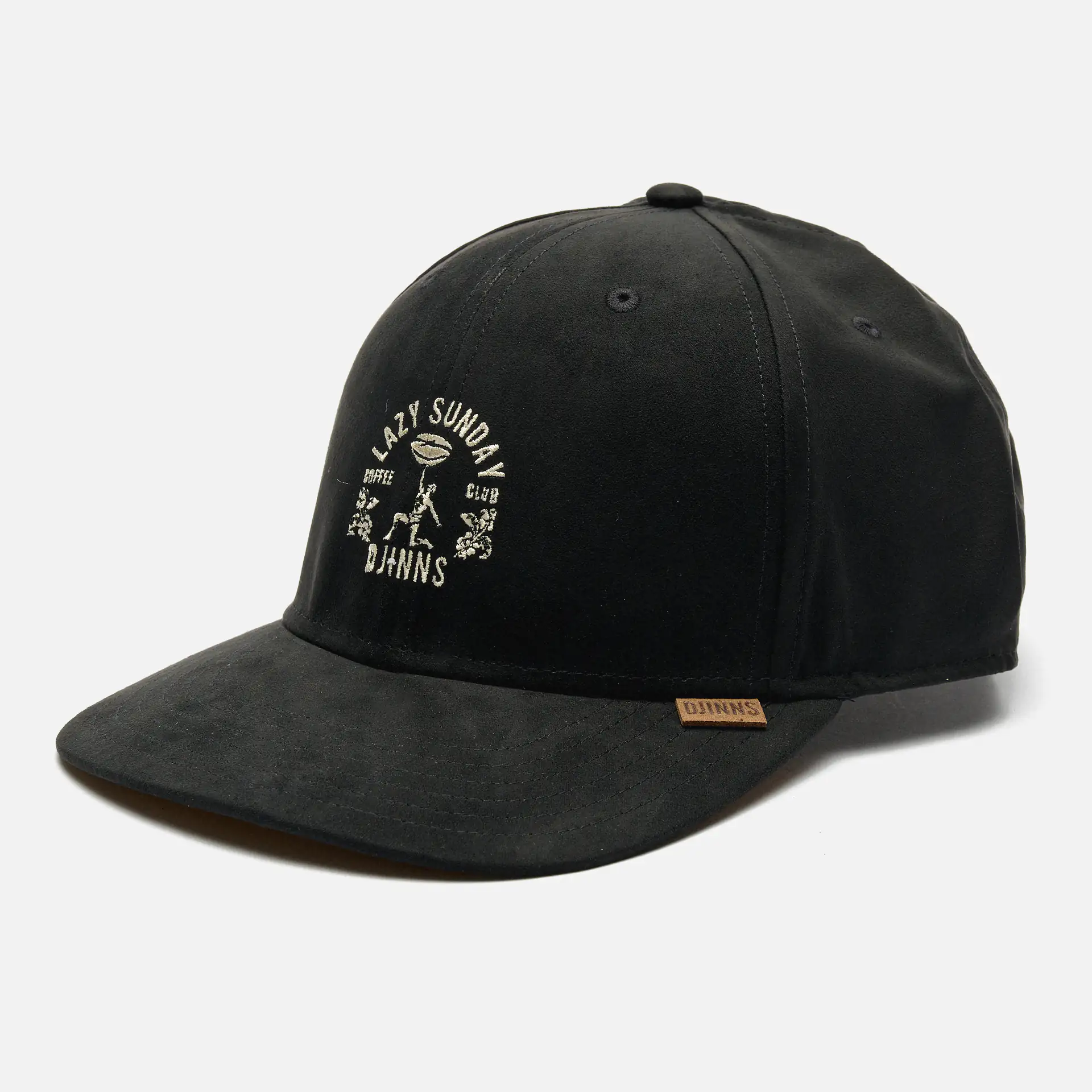 DJINNS 6 Panel TrueFit Cap Lazy Classic Black