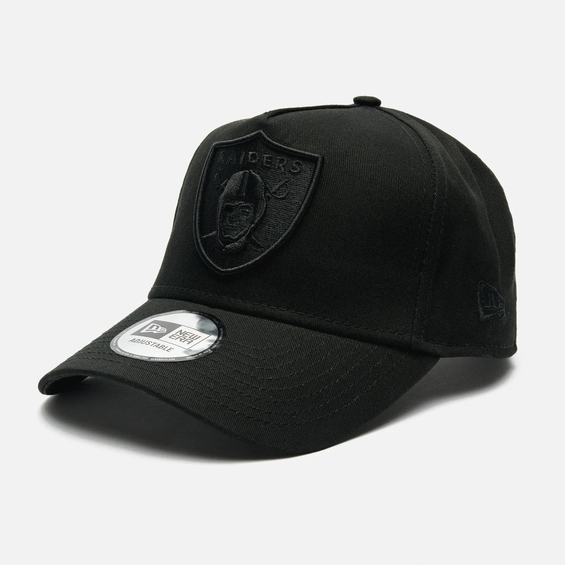 New Era Las Vegas Raiders Monochrome EFrame Snapback Cap Black