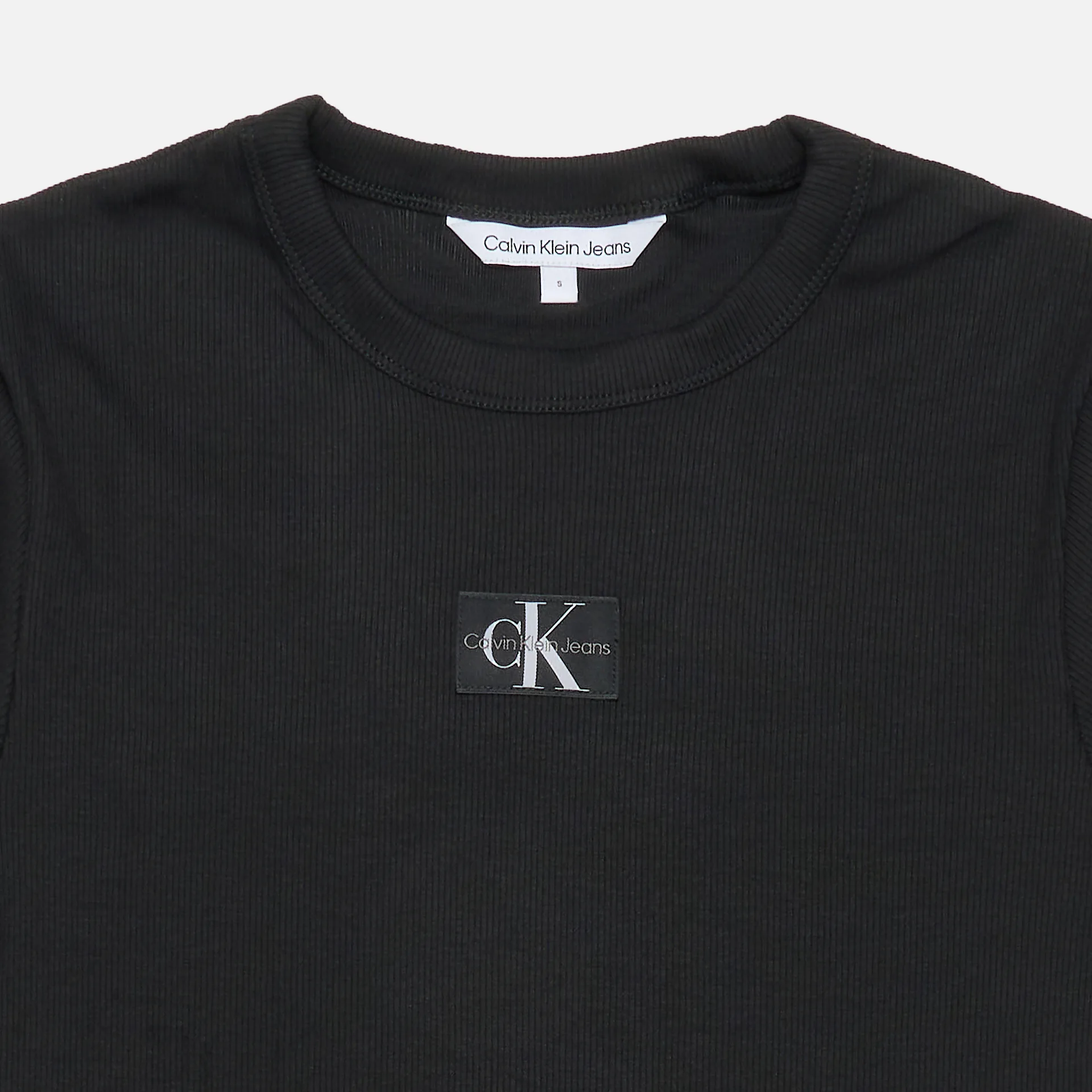 CK Regular Klein Jeans Black Label Tee Rib Woven Calvin