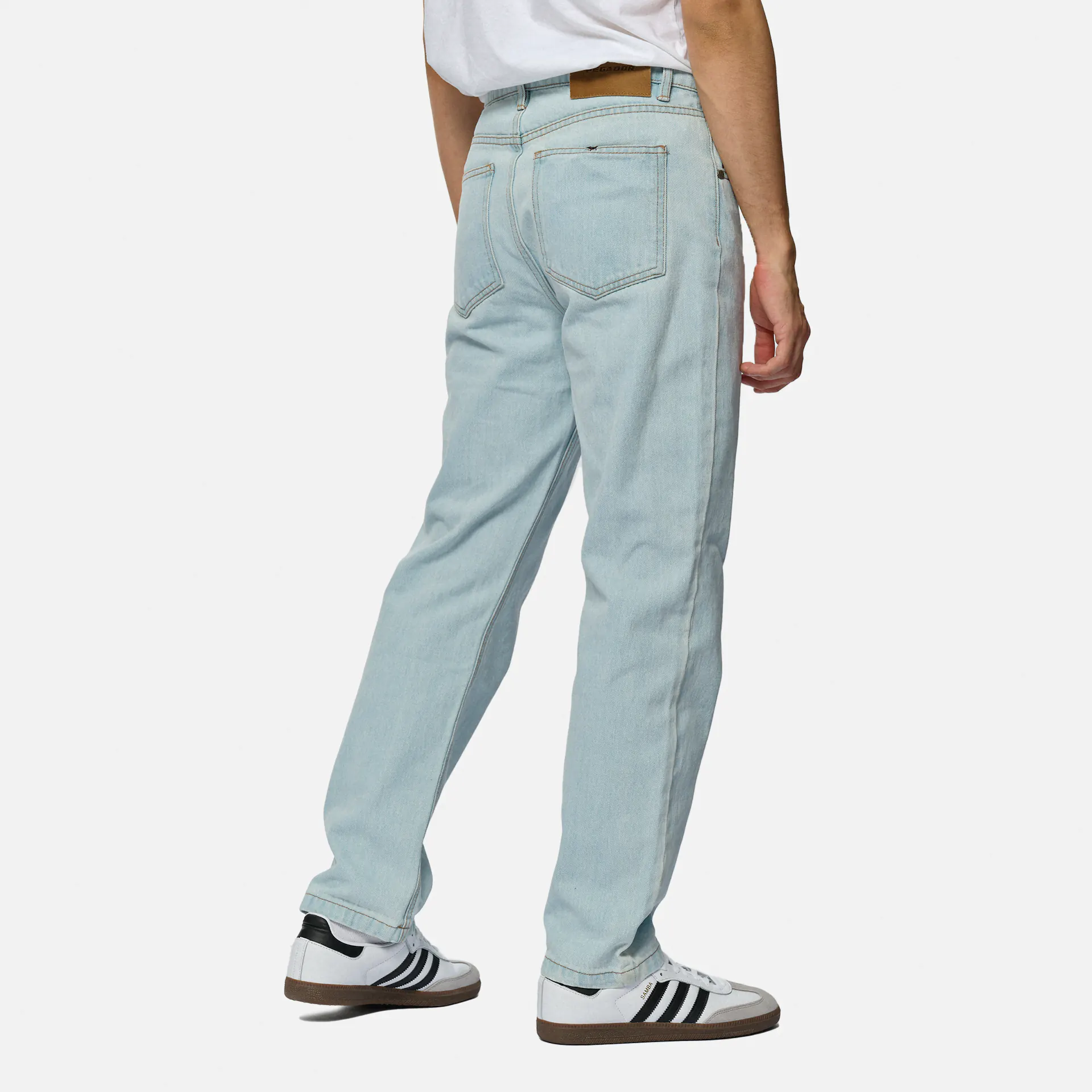 PEGADOR Baltra Baggy Jeans Washed Cold Blue