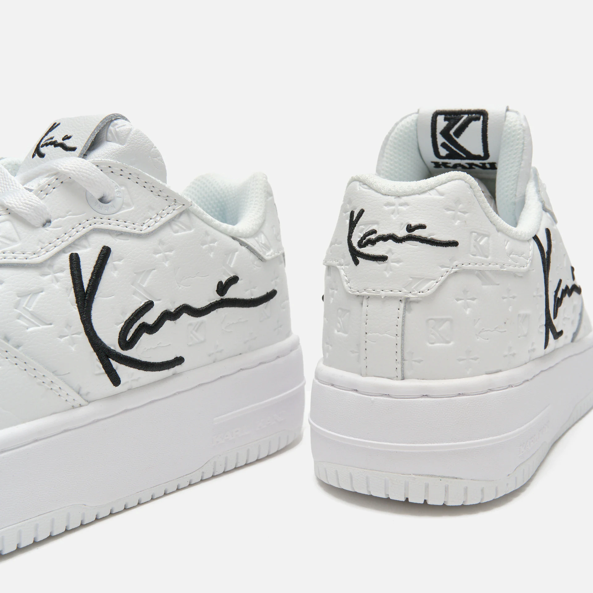 Karl Kani 89 Up Logo Premium Sneakers White/Black