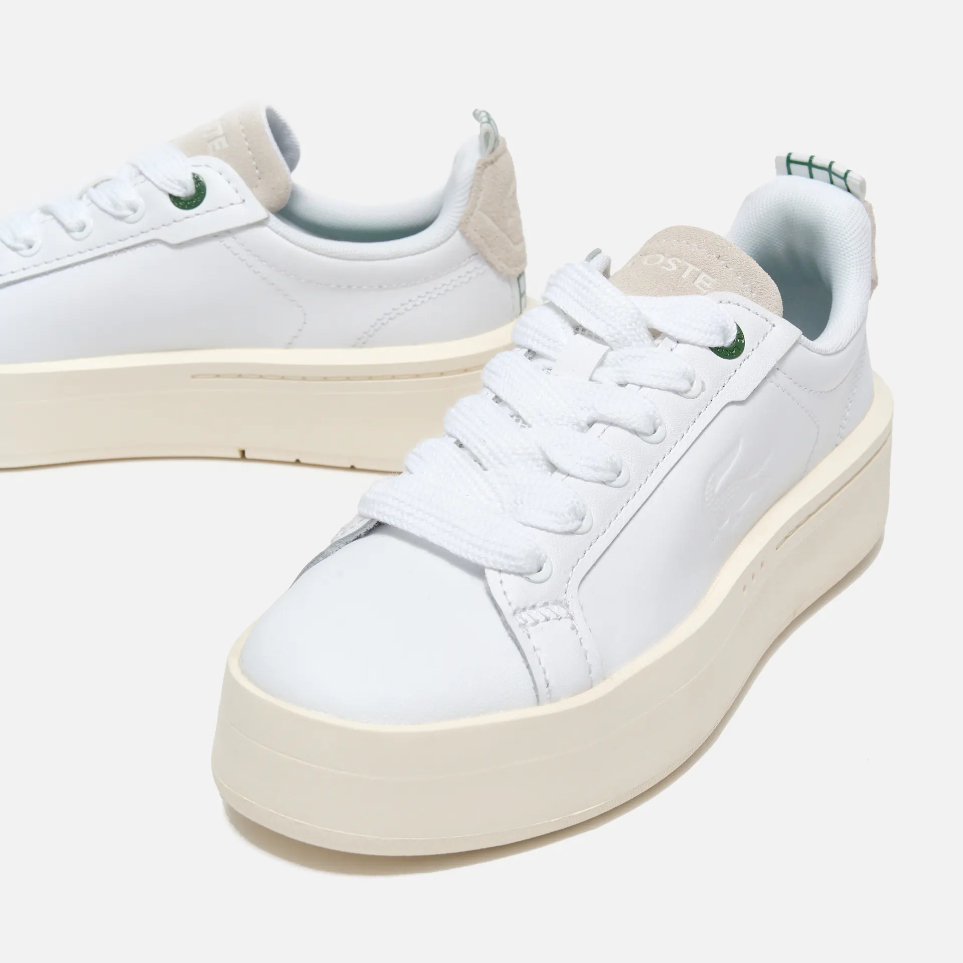 Lacoste Carnaby 123 Plateau Sneaker White/Off-White