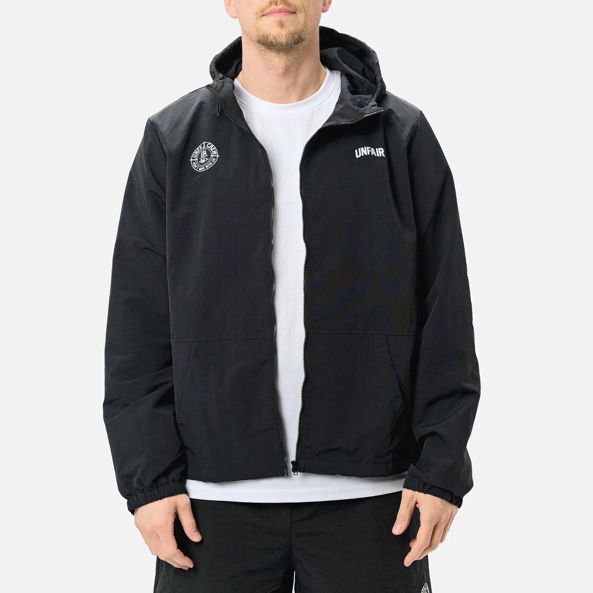 Unfair Athletics Two Sides Rainjacket Black