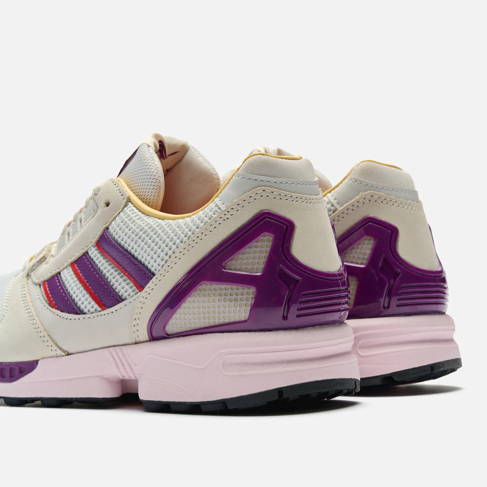 adidas Originals ZX8000 Sneaker Crystal White/Glory Purple/Orange Tint