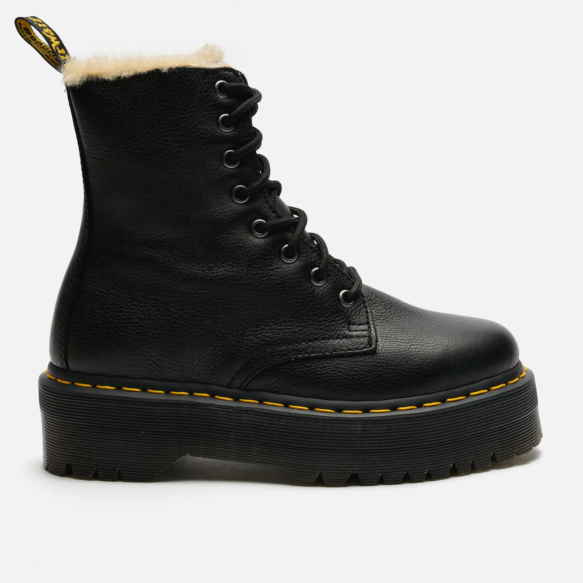 Dr. Martens Jadon FL Plateau Boots Black