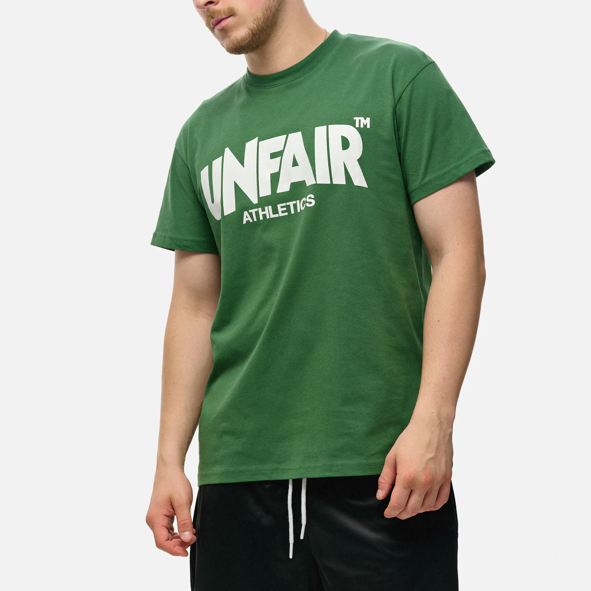 Unfair Athletics Classic Label T Shirt Green