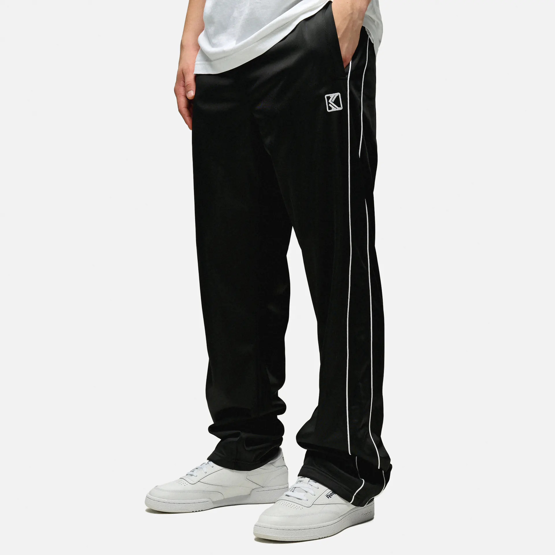 Karl Kani OG Trackpants Black/White